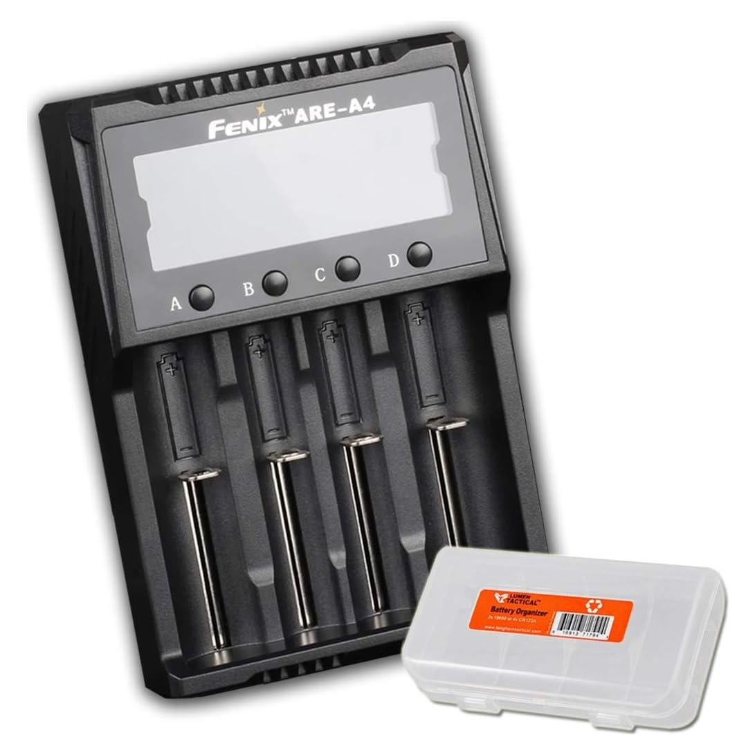 Cargador de Baterías Inteligente Fenix ARE-A4 Multifuncional