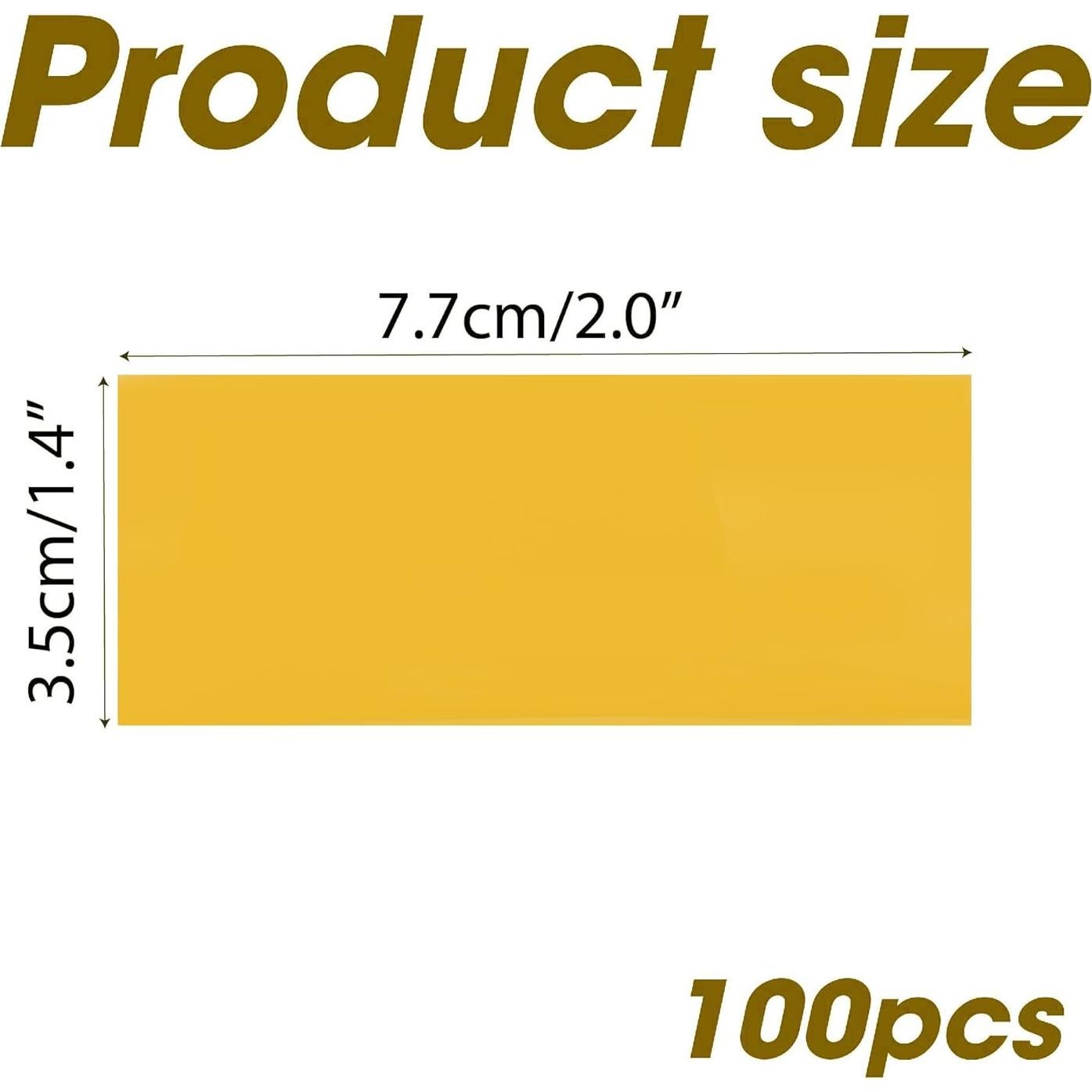 100 Fundas Termocontraíbles Aislantes para Batería 21700