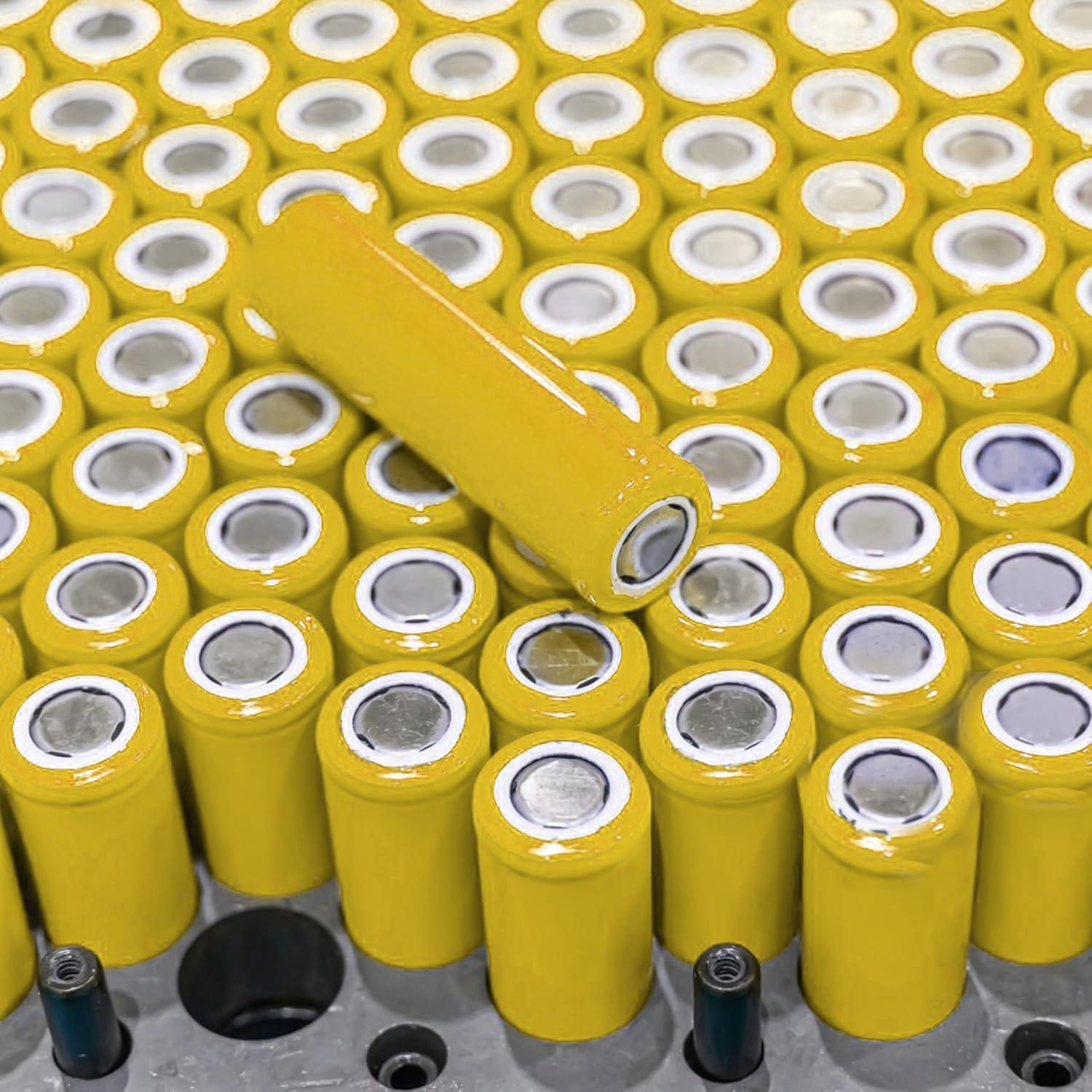 100 Fundas Termocontraíbles Aislantes para Batería 21700