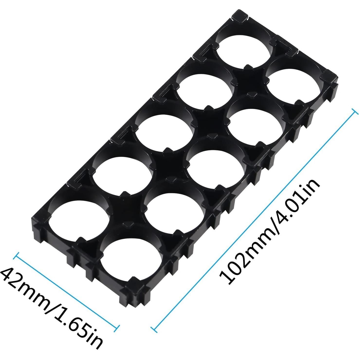 Separador de Celdas de Litio 18650 DIANN 20pcs 2x5