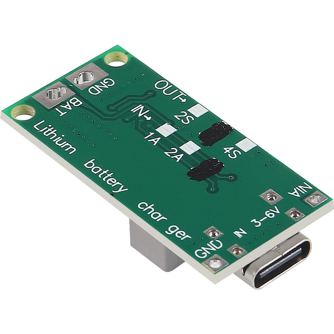 Cargador LiPo Polímero 3PCS Tipo C 2S 3S 4S 4A 18650