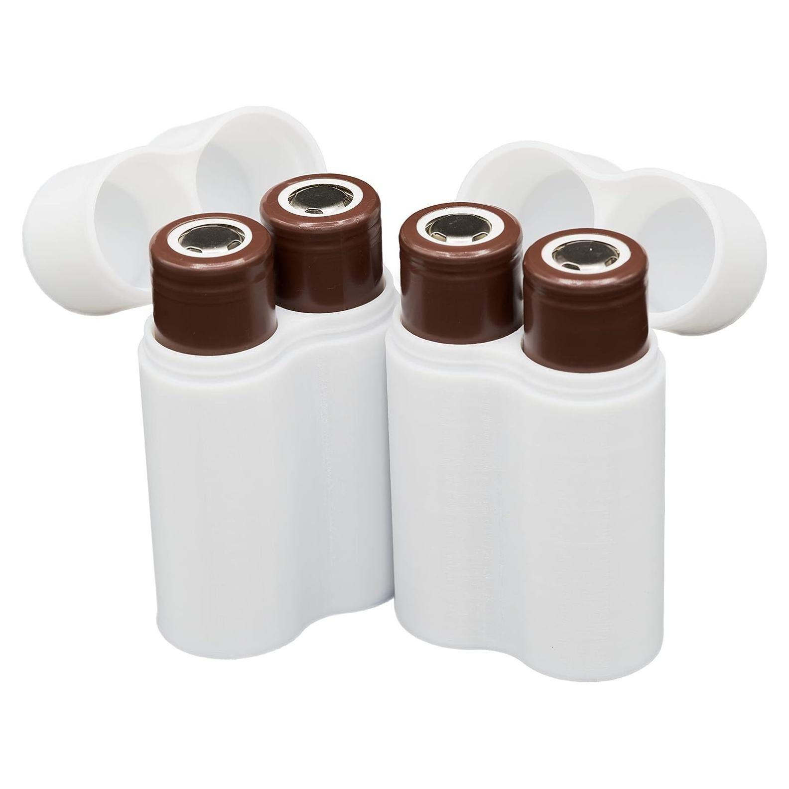 Estuche Slimline WLG para 2 Baterías 18650 - Duradero y Suave