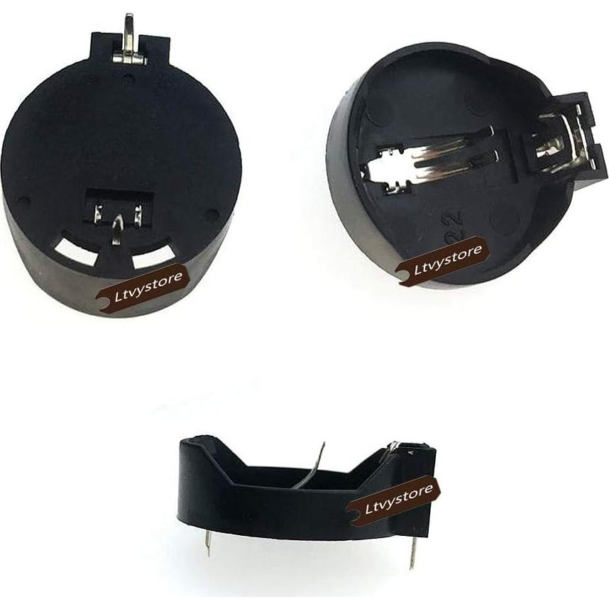 Paquete de 50 Soportes de Batería CR2032 CR2025 Ltvystore