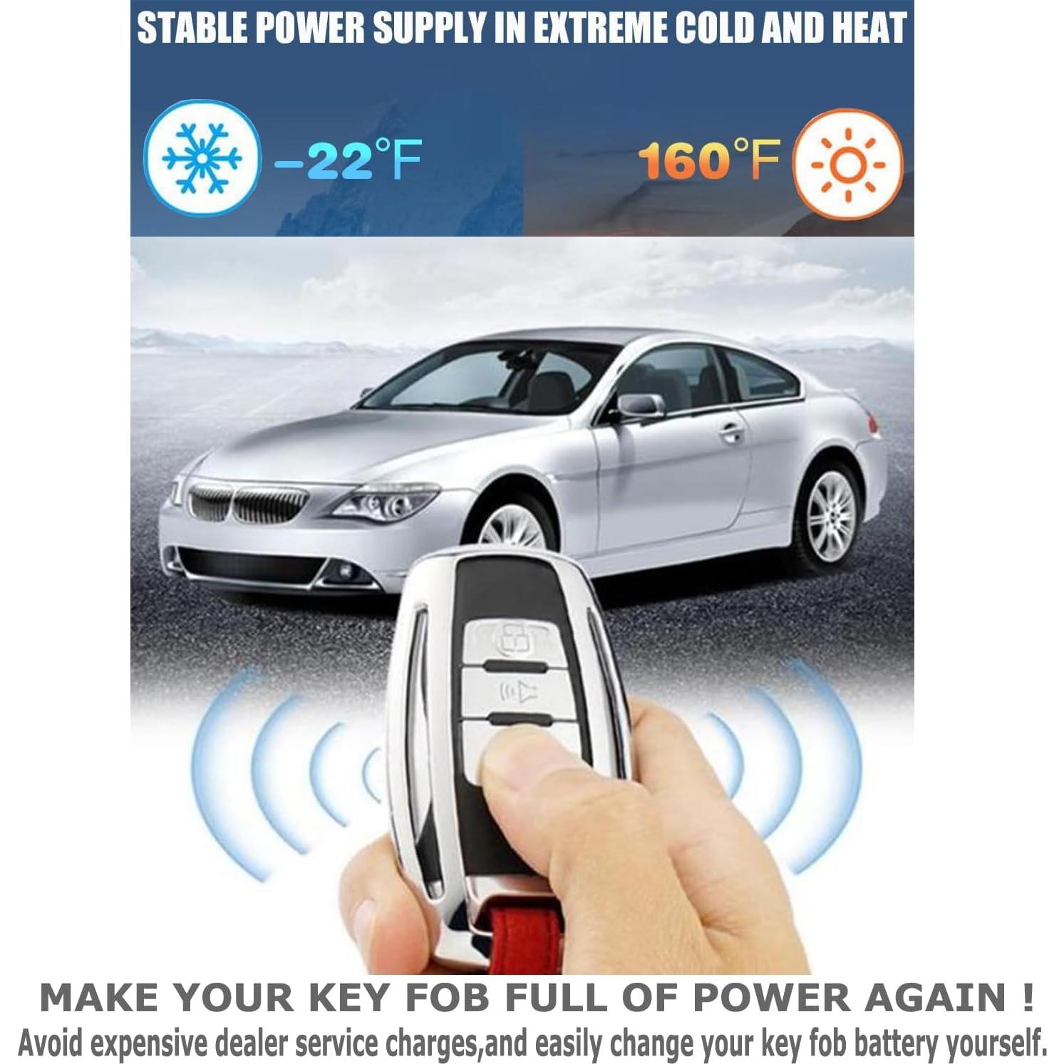 Kit de Baterías CR2032 para Llave Toyota - Paquete de 2