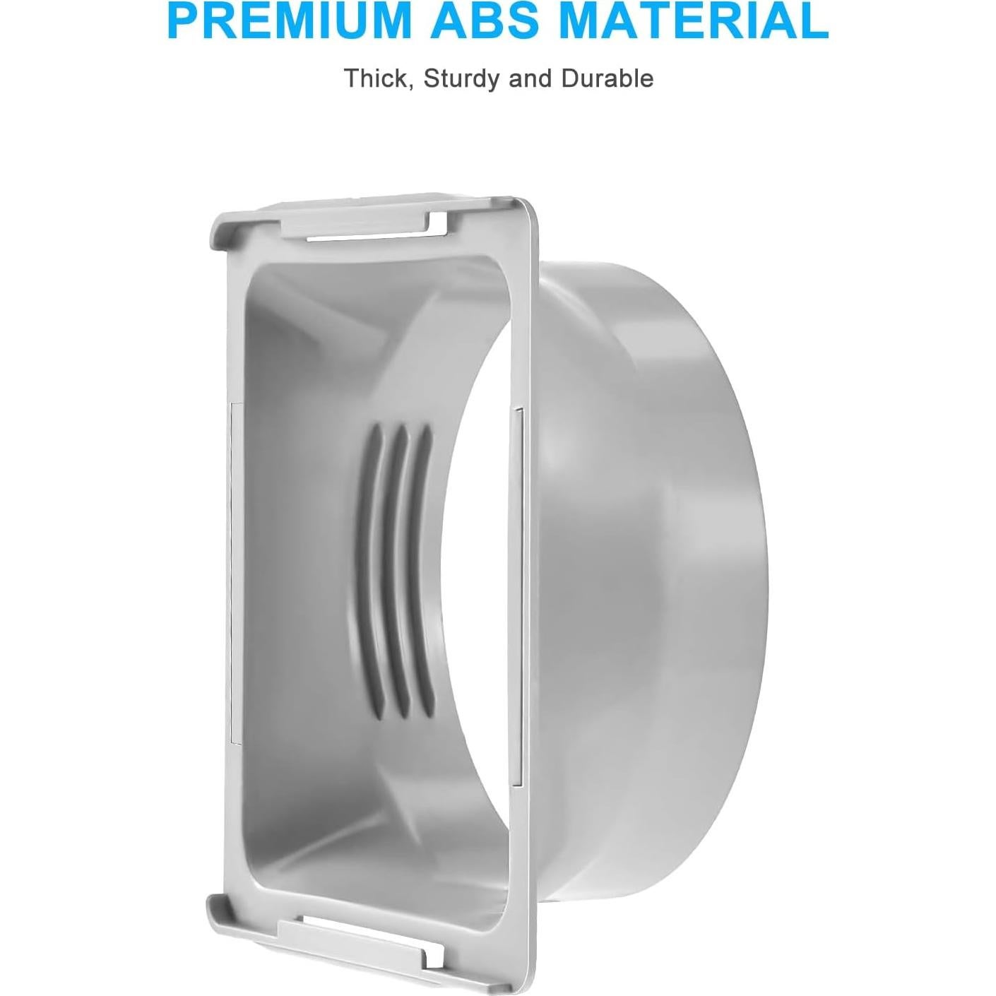 Acoplador Cuadrado a Redondo Kifiray 5.9cm para A/C