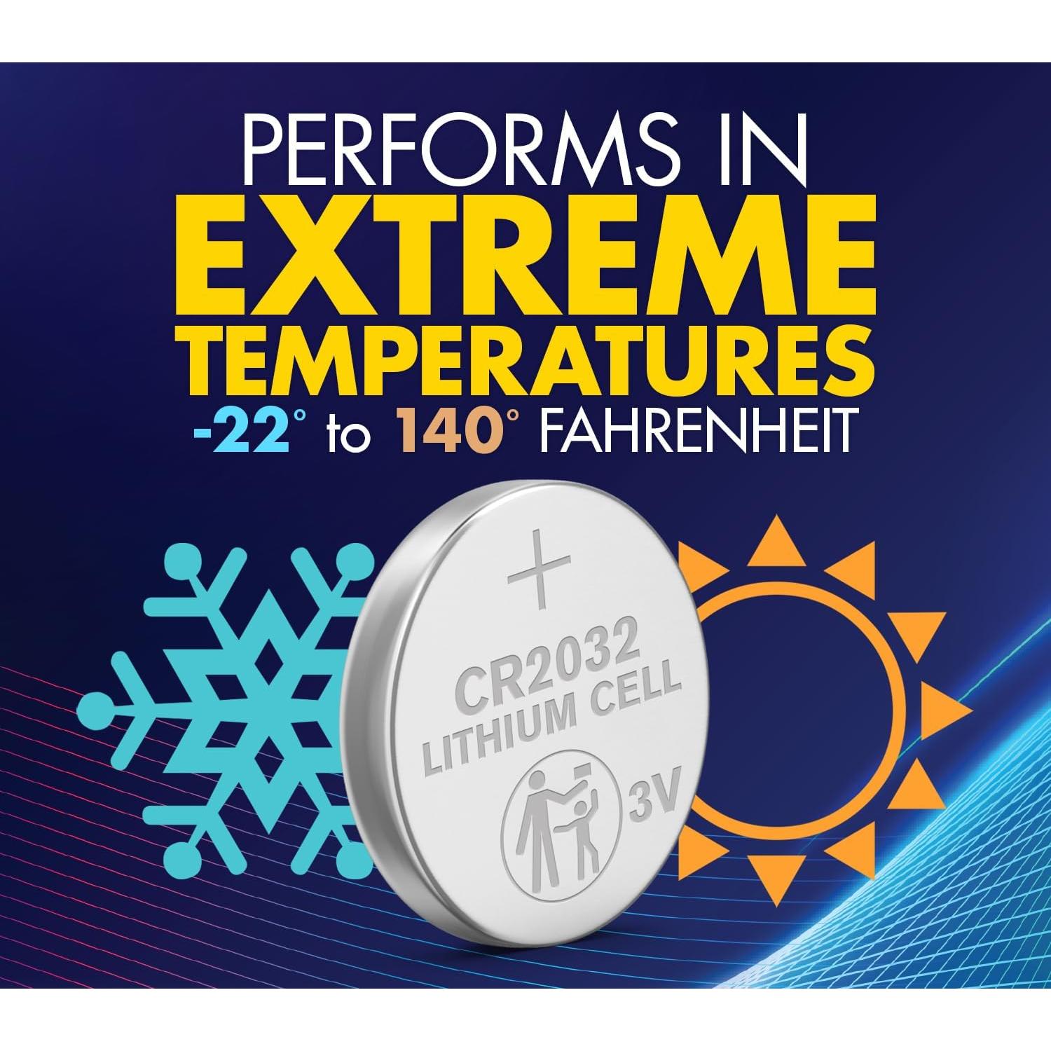 Baterías de Litio CR2032 Powermax - 6 Unidades 3V