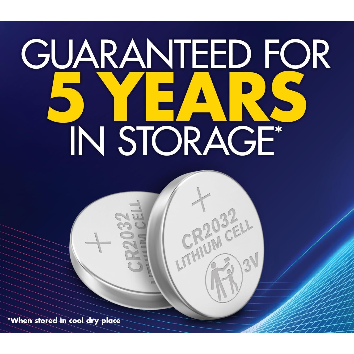 Baterías de Litio CR2032 Powermax - 6 Unidades 3V