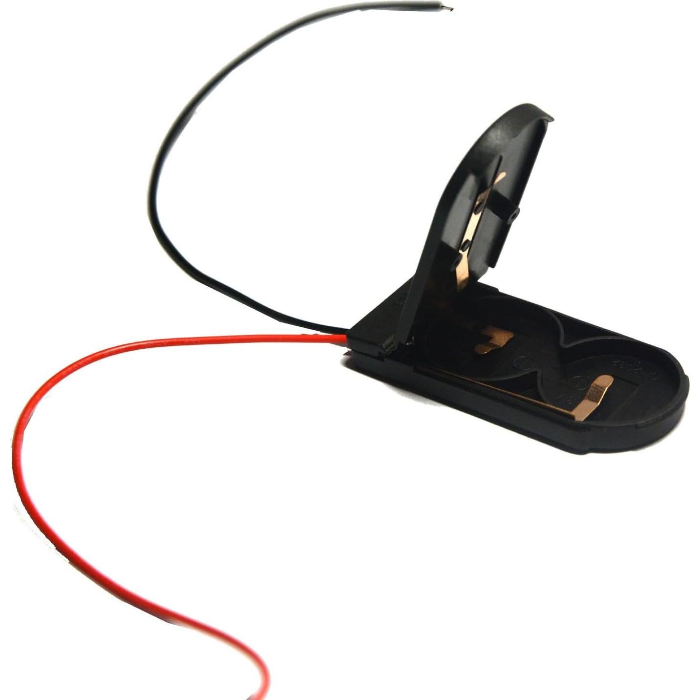 Paquete de 6 Soportes de Batería CR2032 con Interruptor 6V