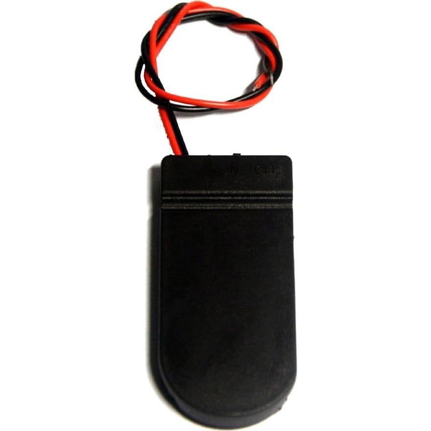 Paquete de 6 Soportes de Batería CR2032 con Interruptor 6V