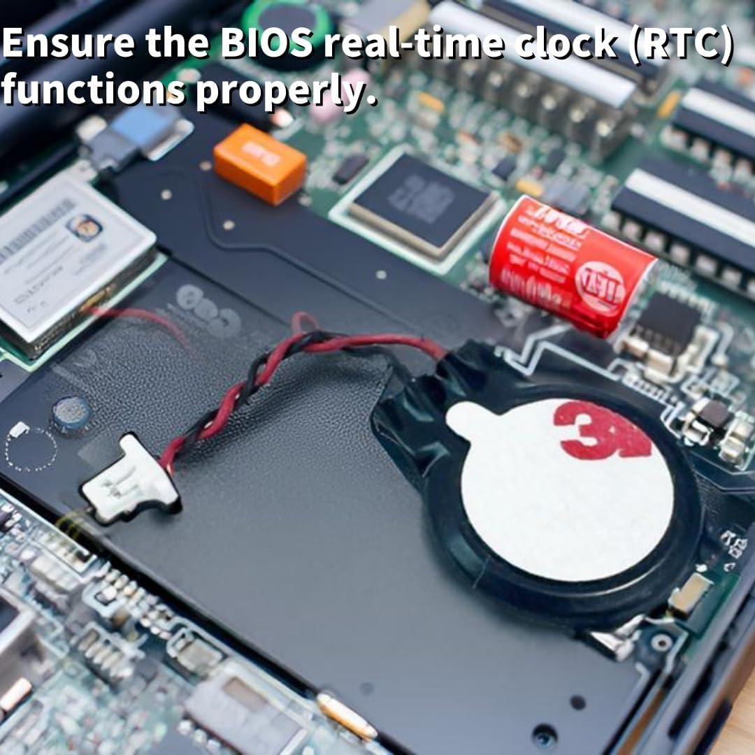 Batería CMOS CR2032 HSSDTECH para HP y Dell - 1 pieza