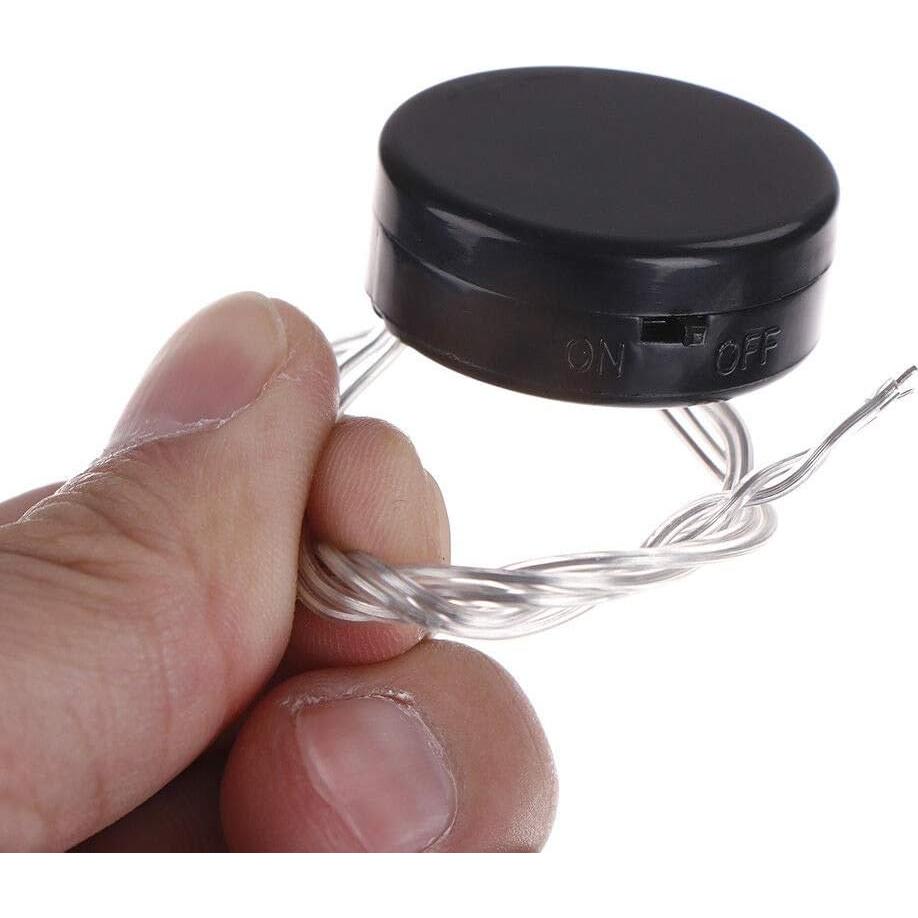 Soporte de Batería CR2032 6V con Interruptor - Paquete de 8