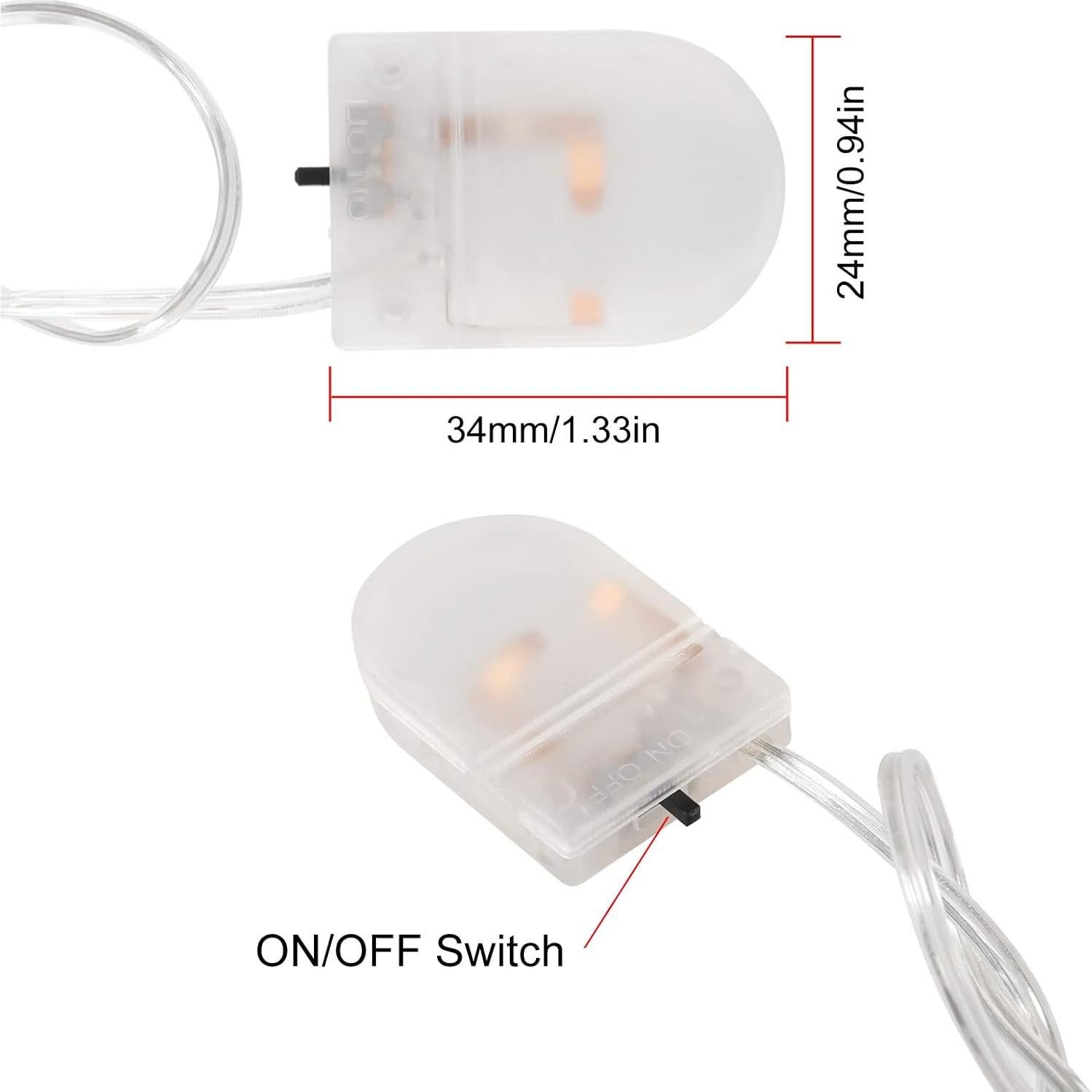 Soporte de Batería CR2032 con Interruptor DWEII - Paquete de 20