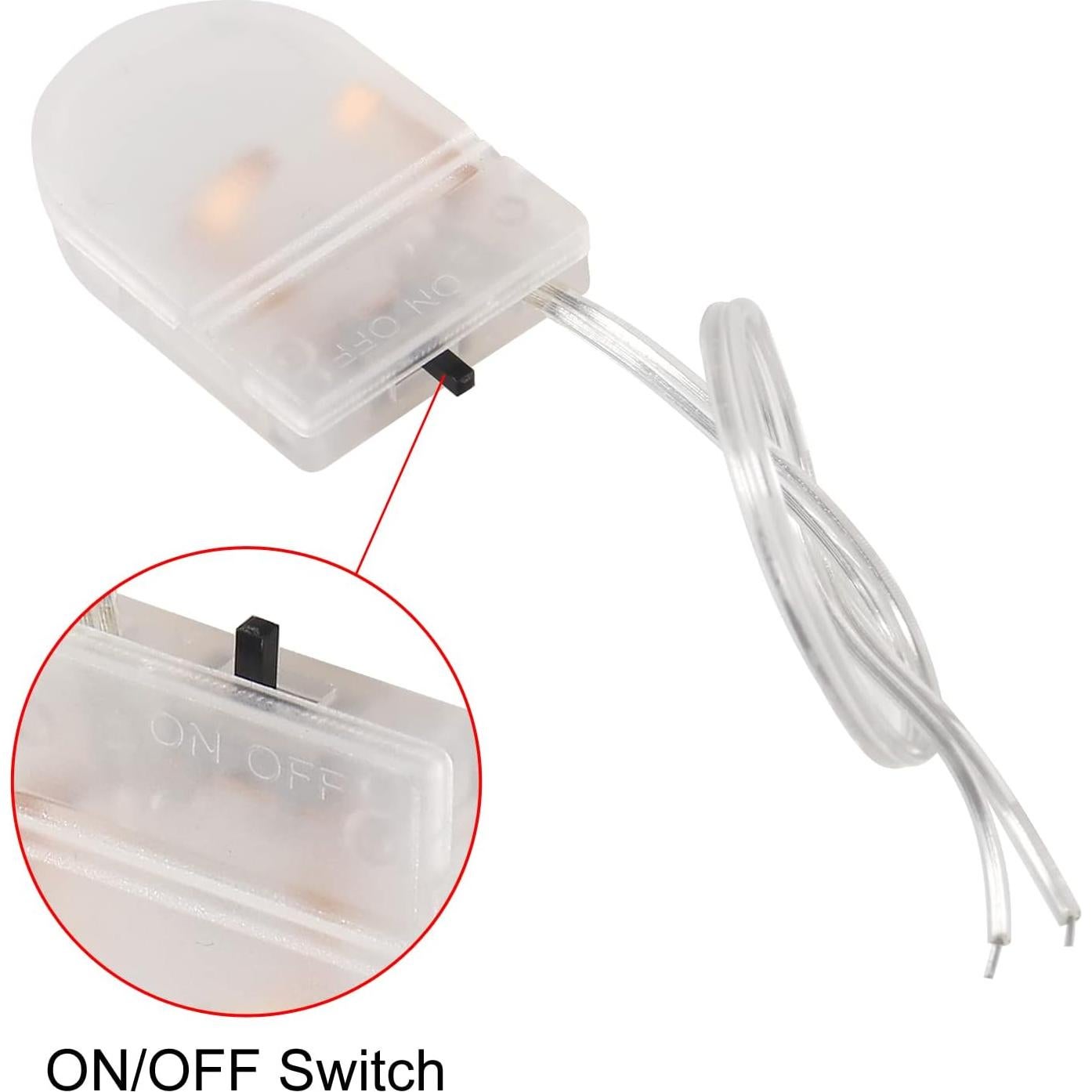 Soporte de Batería CR2032 con Interruptor DWEII - Paquete de 20