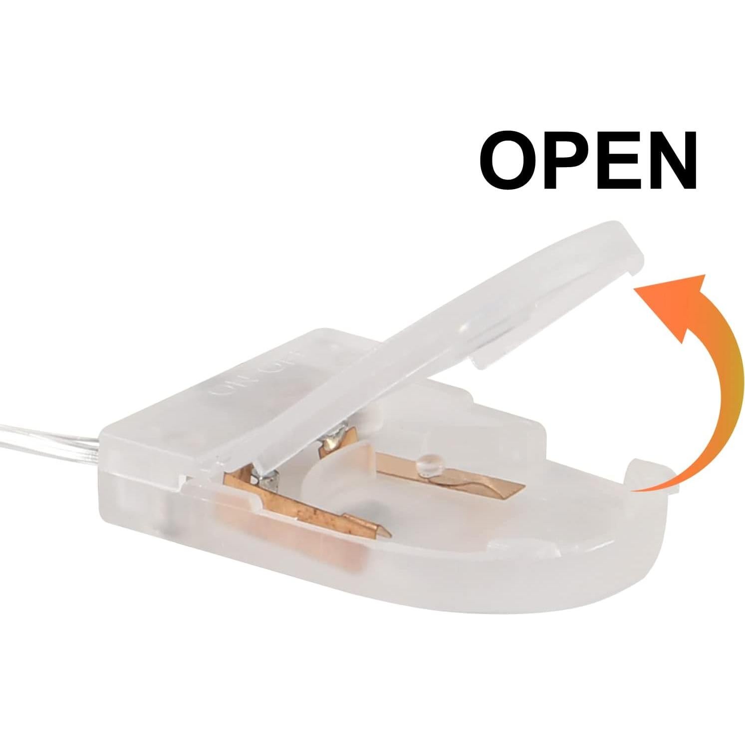 Soporte de Batería CR2032 con Interruptor DWEII - Paquete de 20