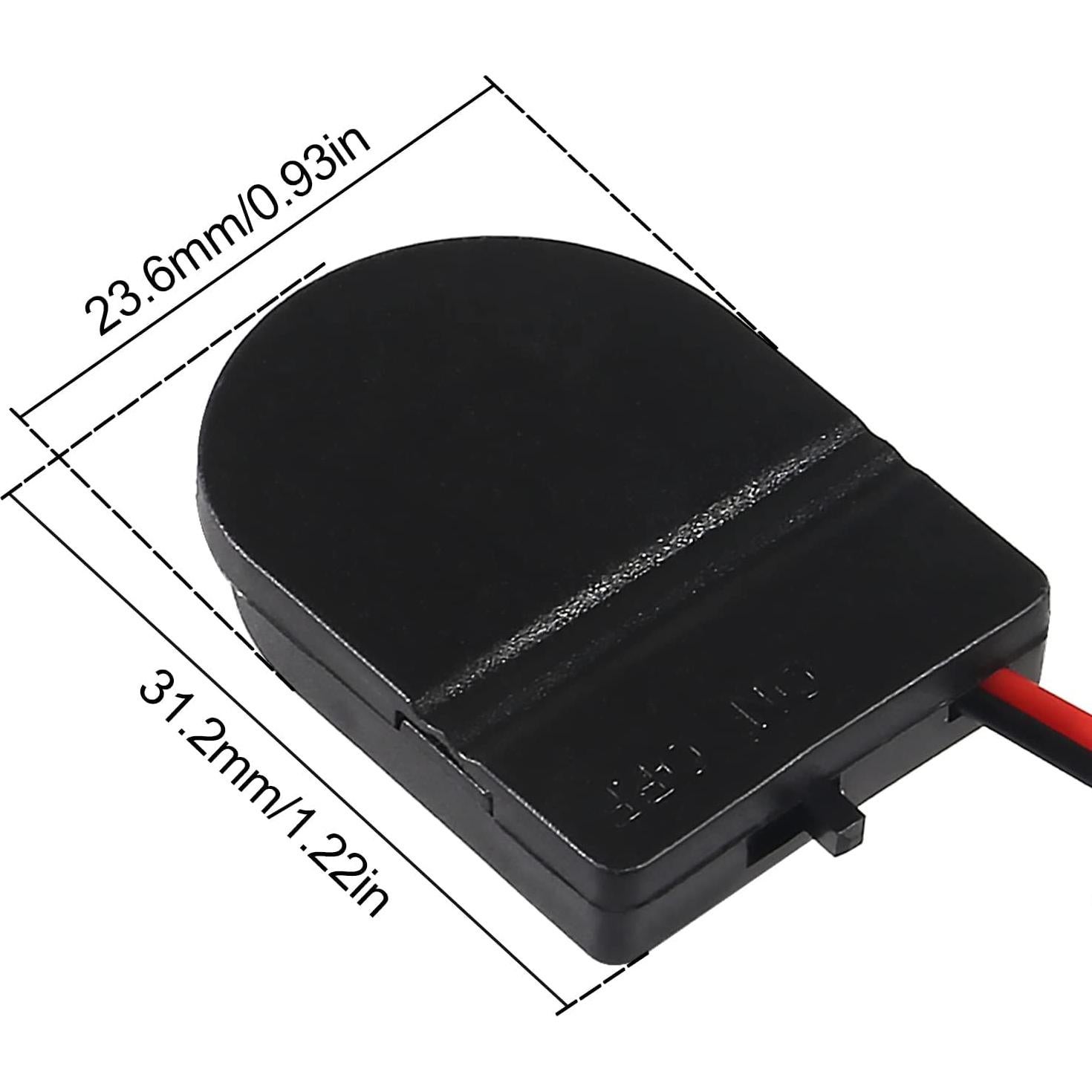 20 Soportes de Batería CR2032 con Interruptor On Off MELIFE