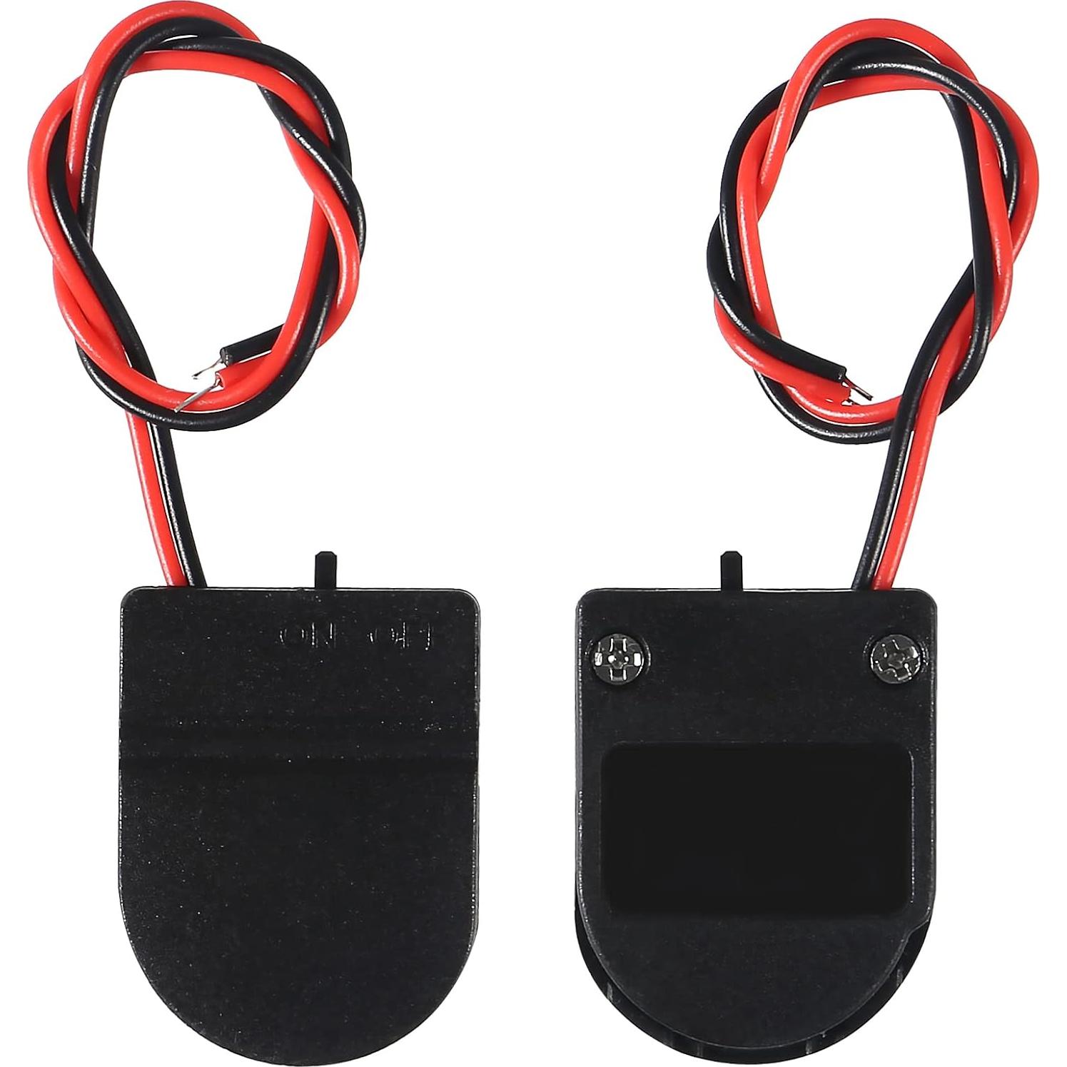 20 Soportes de Batería CR2032 con Interruptor On Off MELIFE