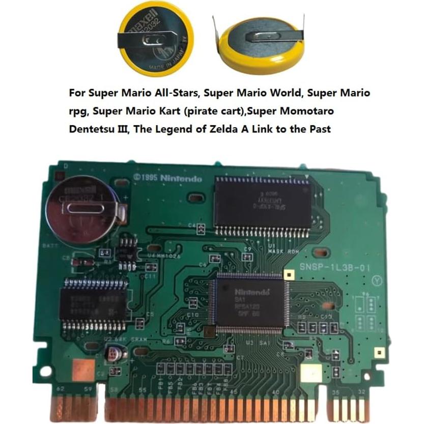 Batería de Litio CR2032 LJCELL 3V con Pines de Soldadura