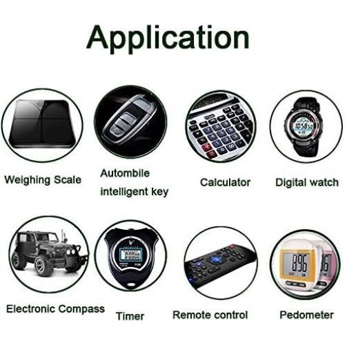 Baterías de Litio CR2032 3V SKOANBE - 8 Piezas