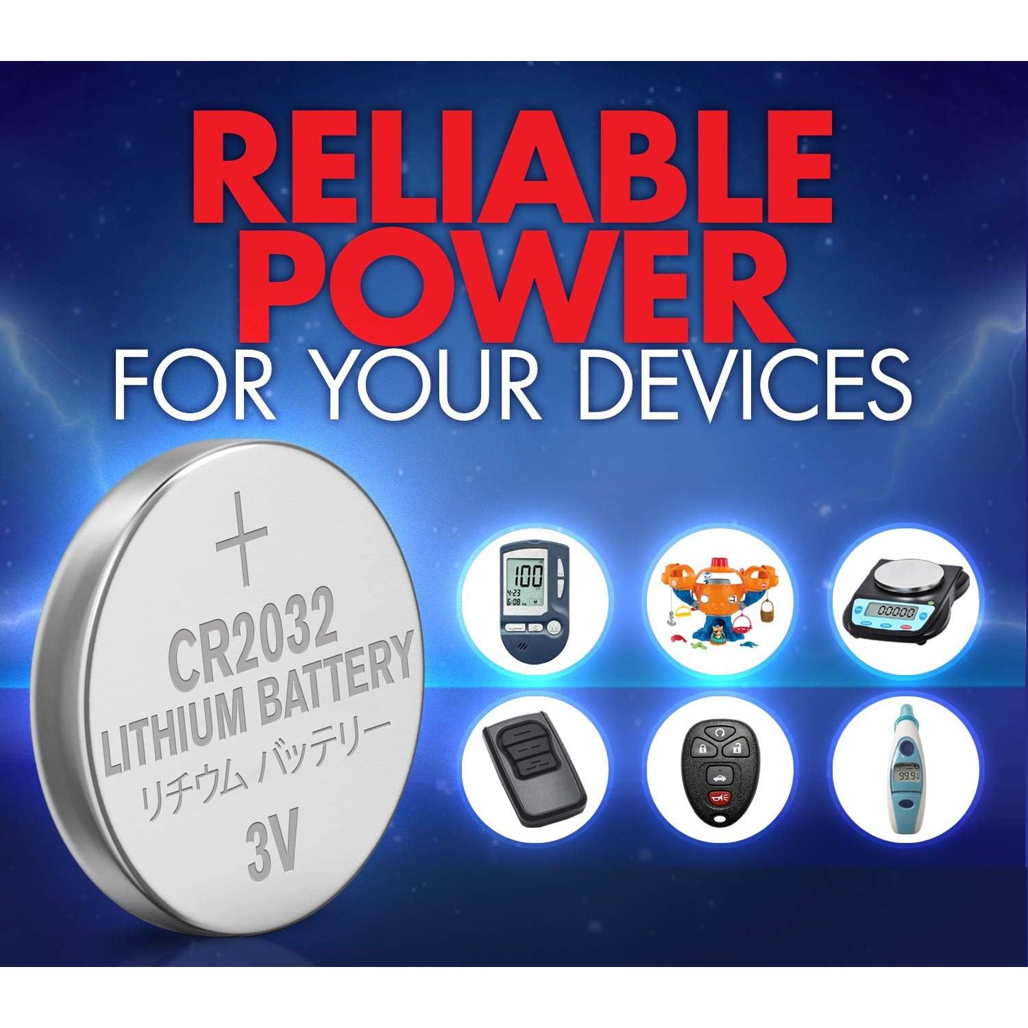 Baterías de Litio CR2032 ACDelco 10 Unidades 3V