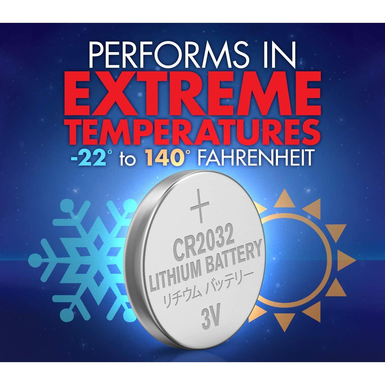 Baterías de Litio CR2032 ACDelco 10 Unidades 3V