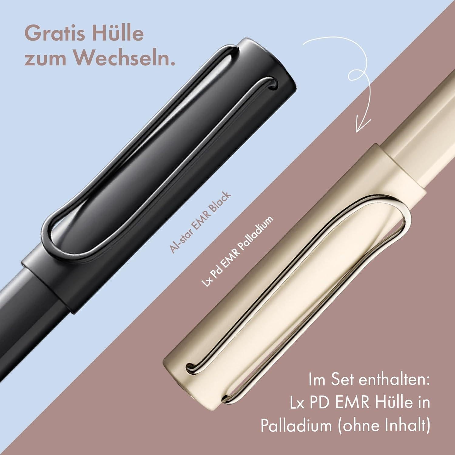 Lamy AL-Star EMR Stylus Negro + Estuche Lamy Lx Paladio