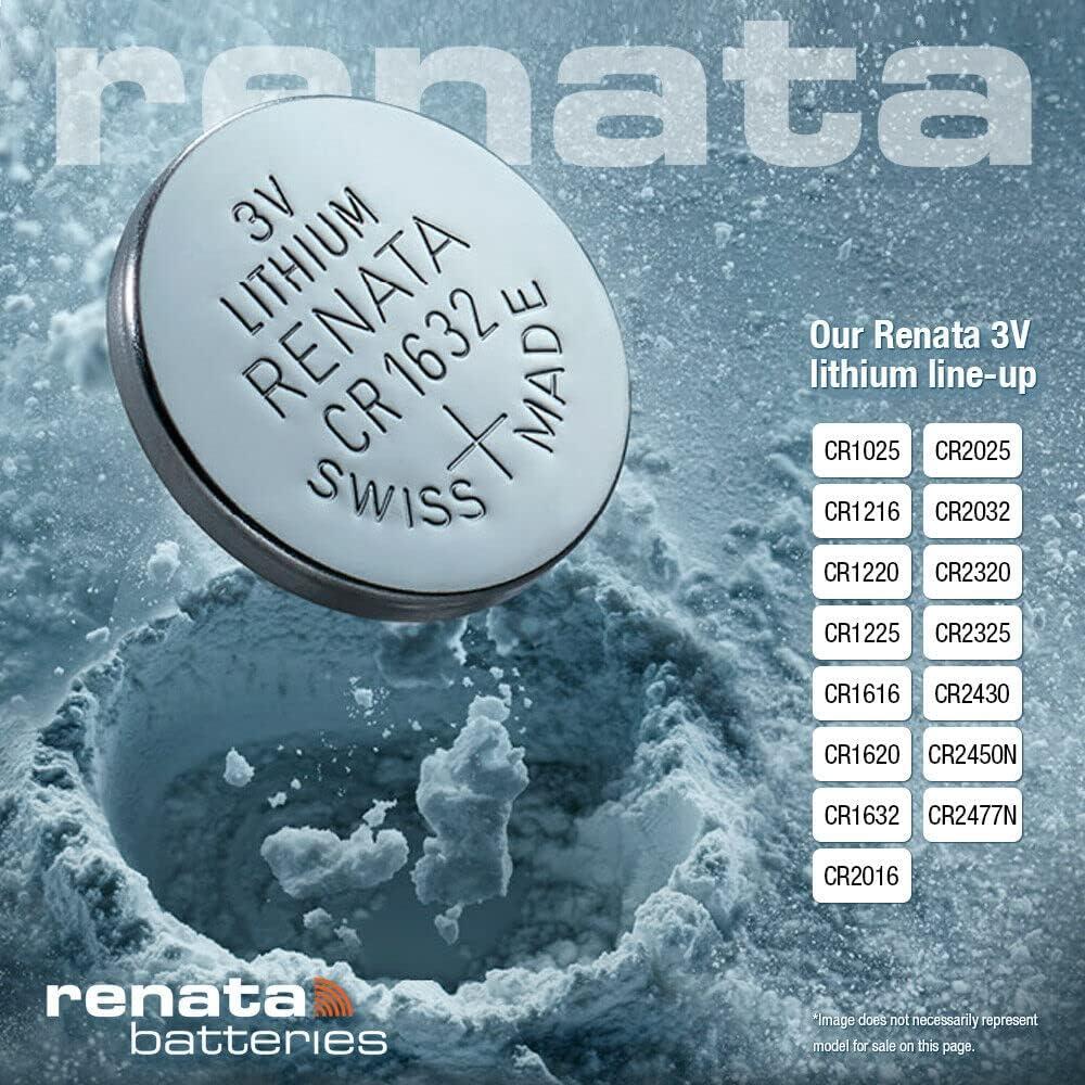 Baterías de Litio Renata CR2450N - 3V 540mAh (4 unidades)