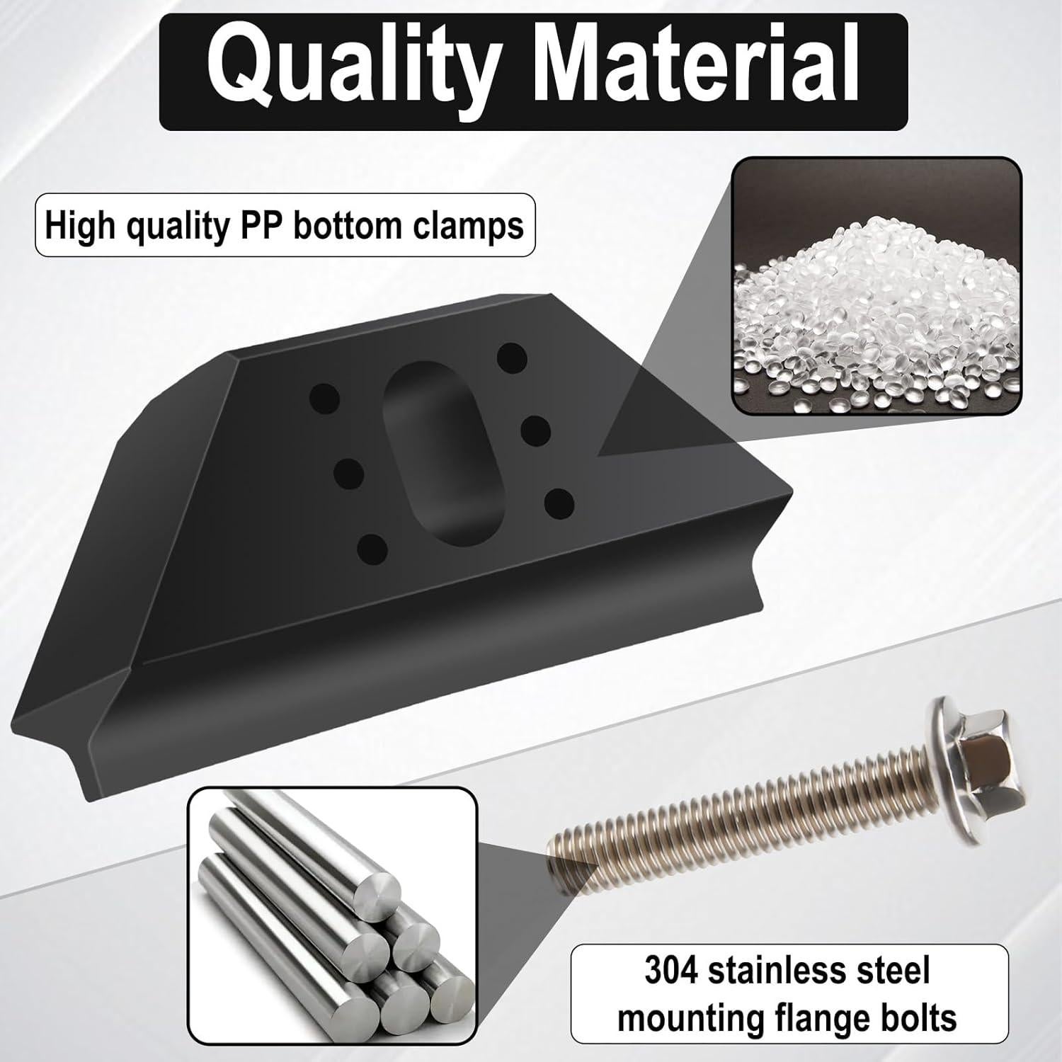 Base de sujeción de batería Ecocstm con tornillos 14005061