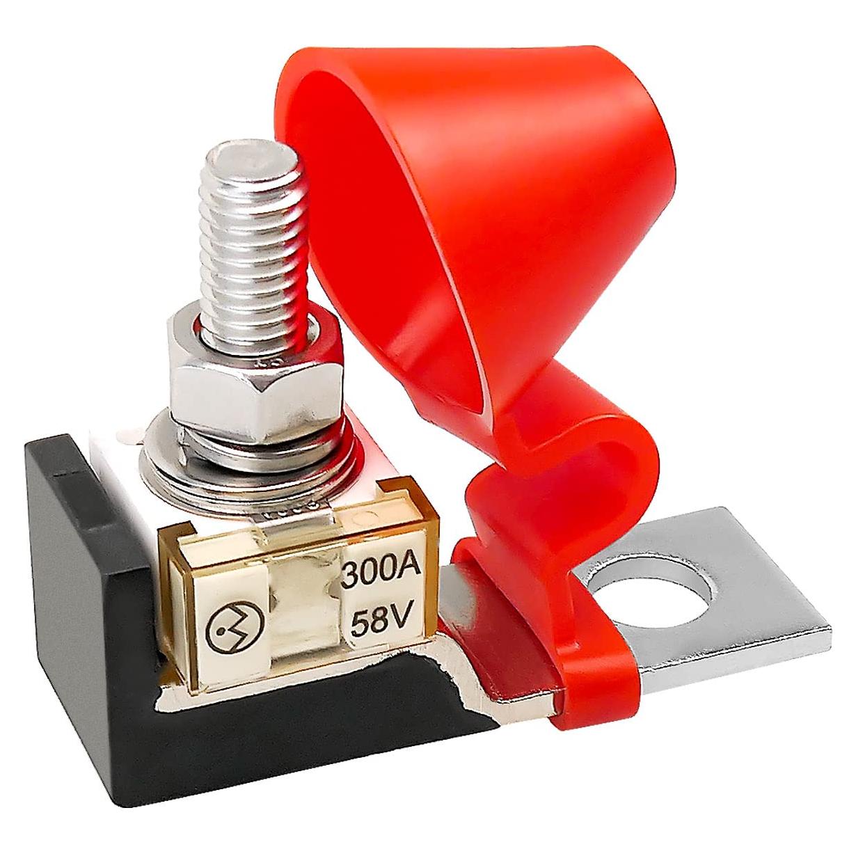 Bloque de Fusibles 300A 58V AUGREX con Tapa Impermeable