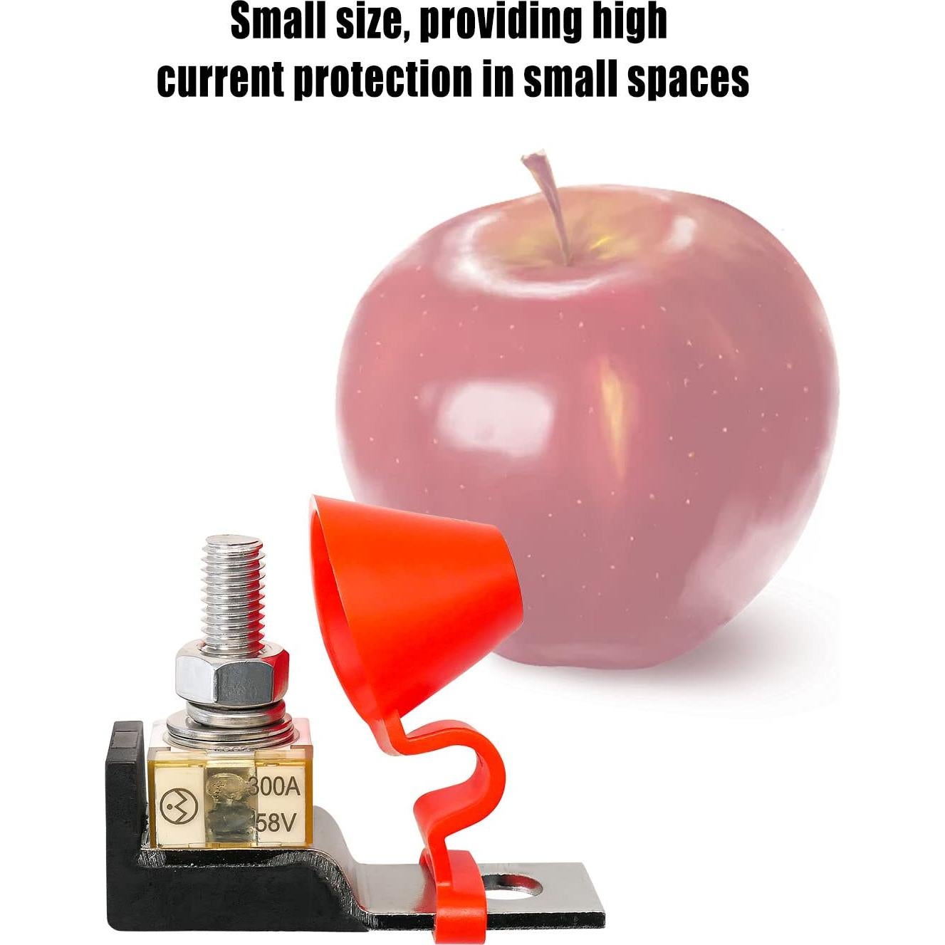 Bloque de Fusibles 300A 58V AUGREX con Tapa Impermeable