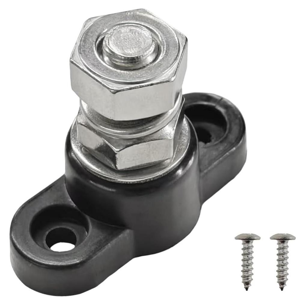 Bloque de Distribución de Terminales LAINLOY 12V CC Negro