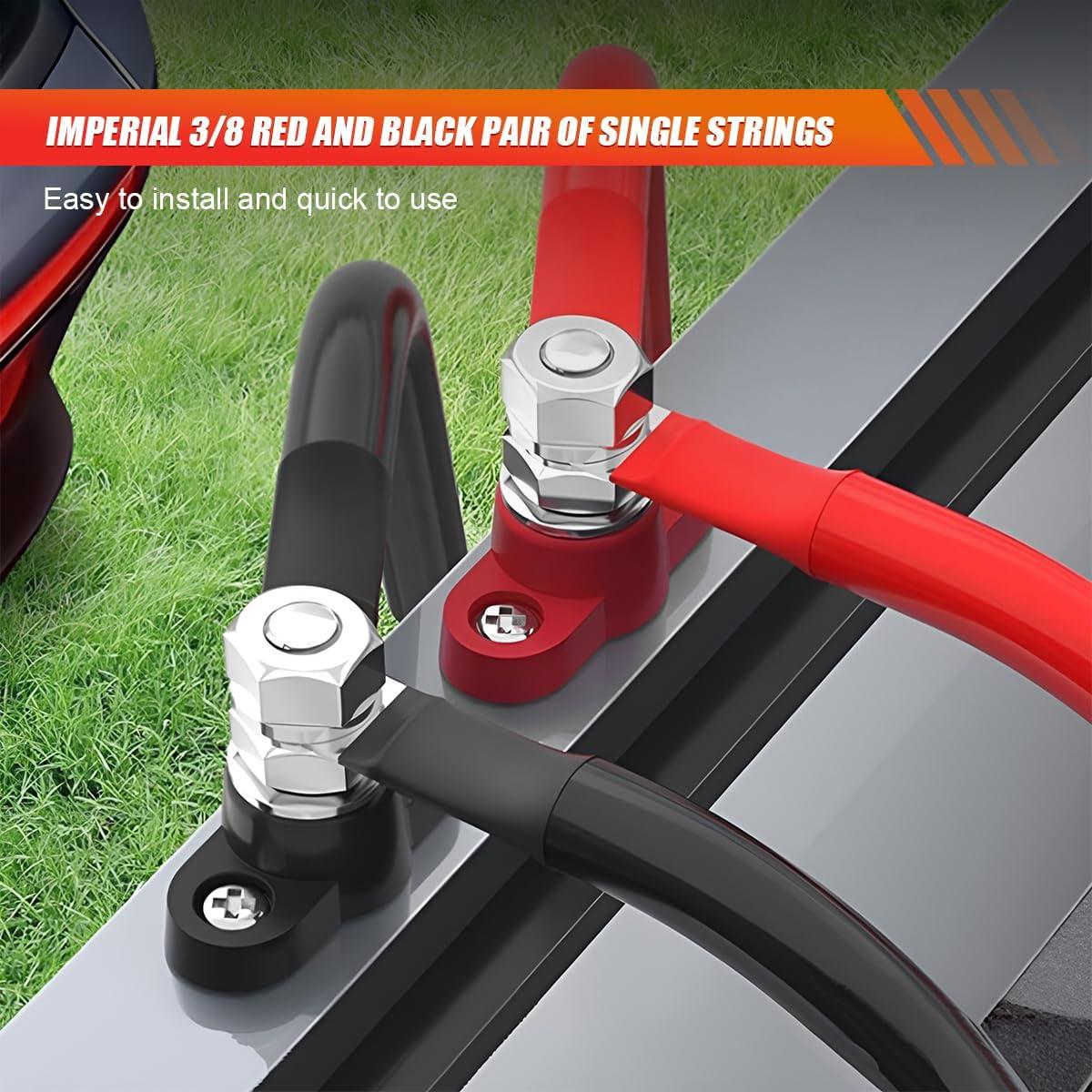 Bloque de Distribución de Terminales LAINLOY 12V CC Negro