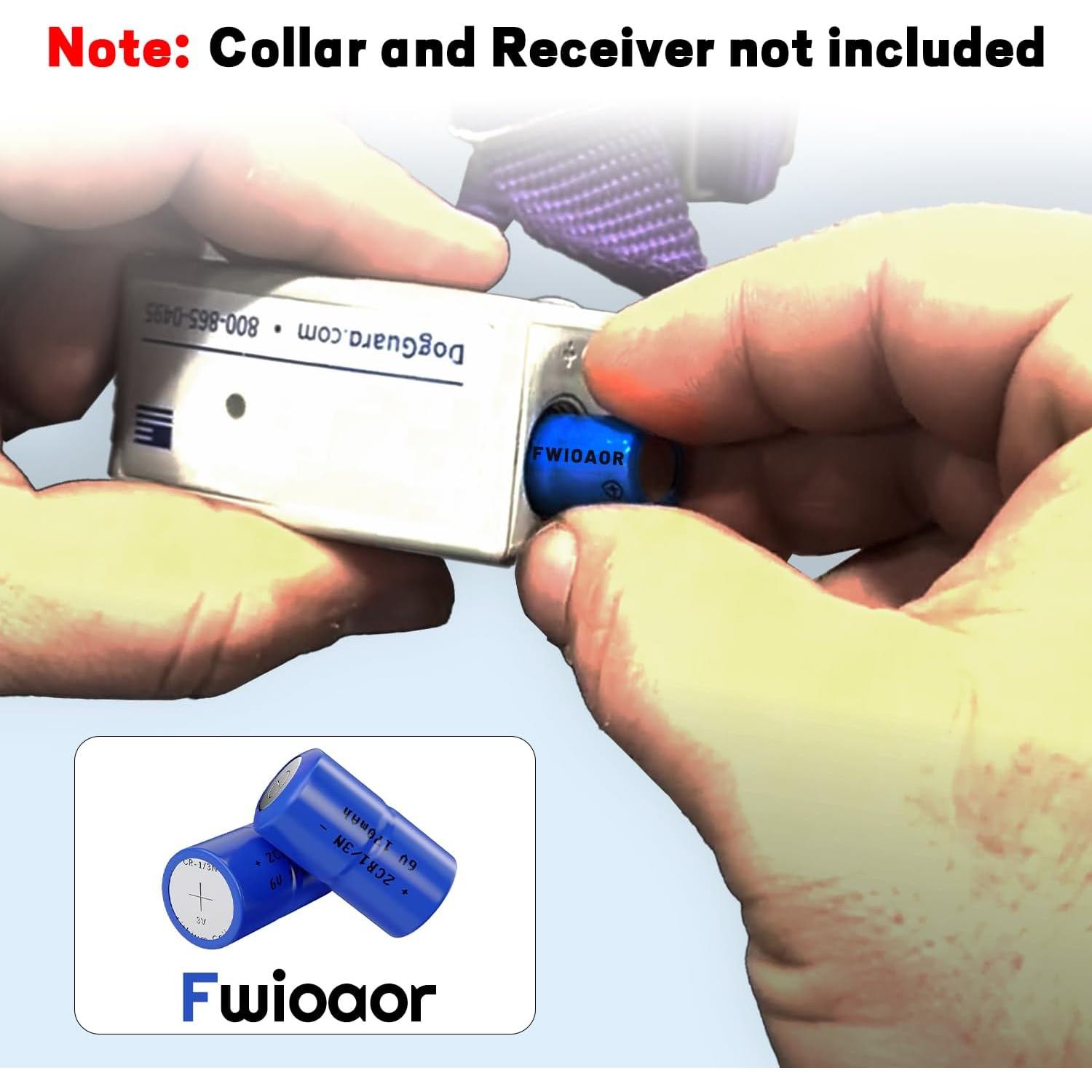 Paquete de 8 Baterías 6V 2CR1/3N para Collares de Perro