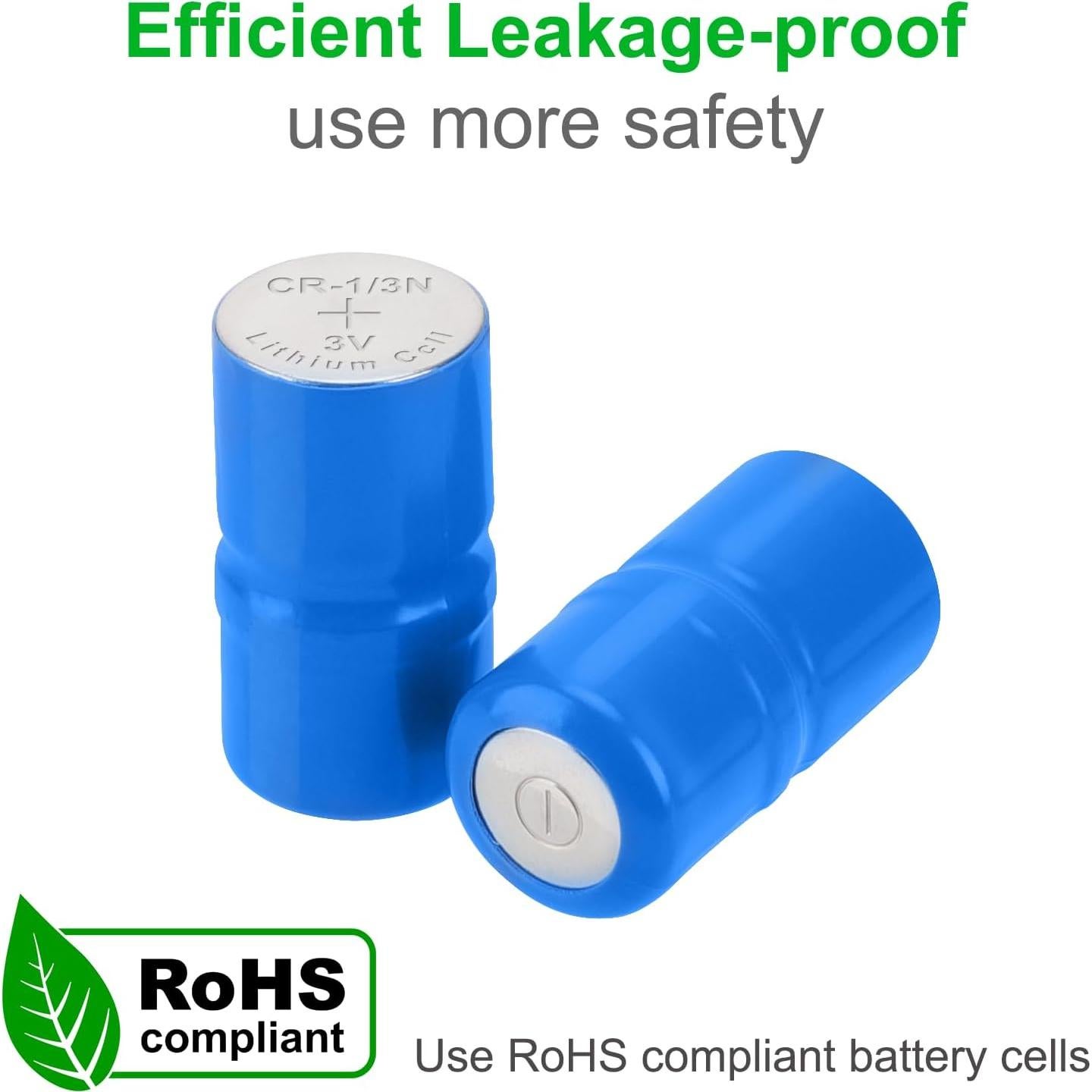 Baterías 2CR1/3N 6V JOXIYECLTL para Collares de Perro (5PCS)