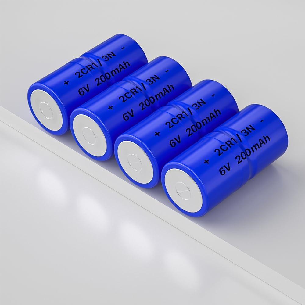 Baterías de Litio 2CR1/3N 6V 200mAh - Paquete de 4
