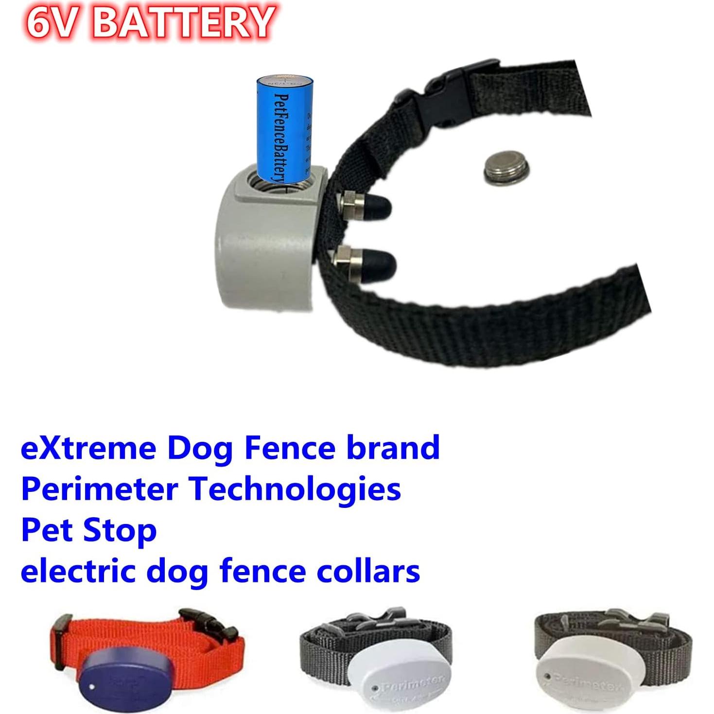 Batería de 6V para Collares de Cerca Invisible Pet Stop - Paquete de 5