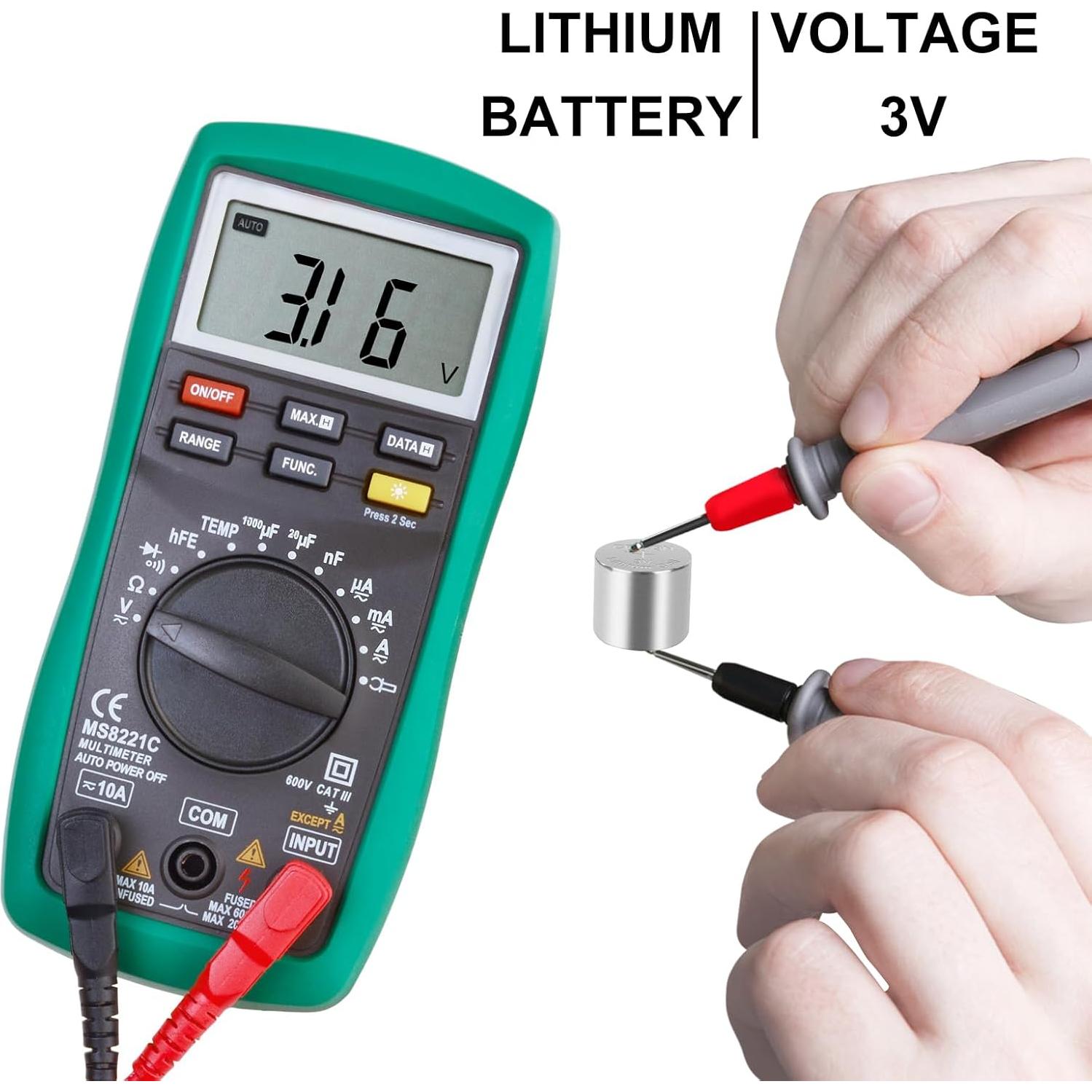 Batería de Litio 1/3N Lfeeuiaty 3V para Collares de Perro - 6 Unidades