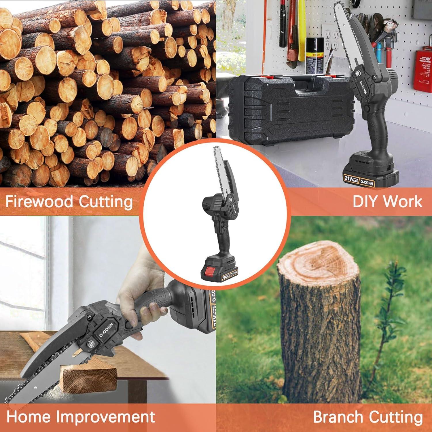 Batería Recargable O-CONN 21V MAX 2000mAh para Motosierra