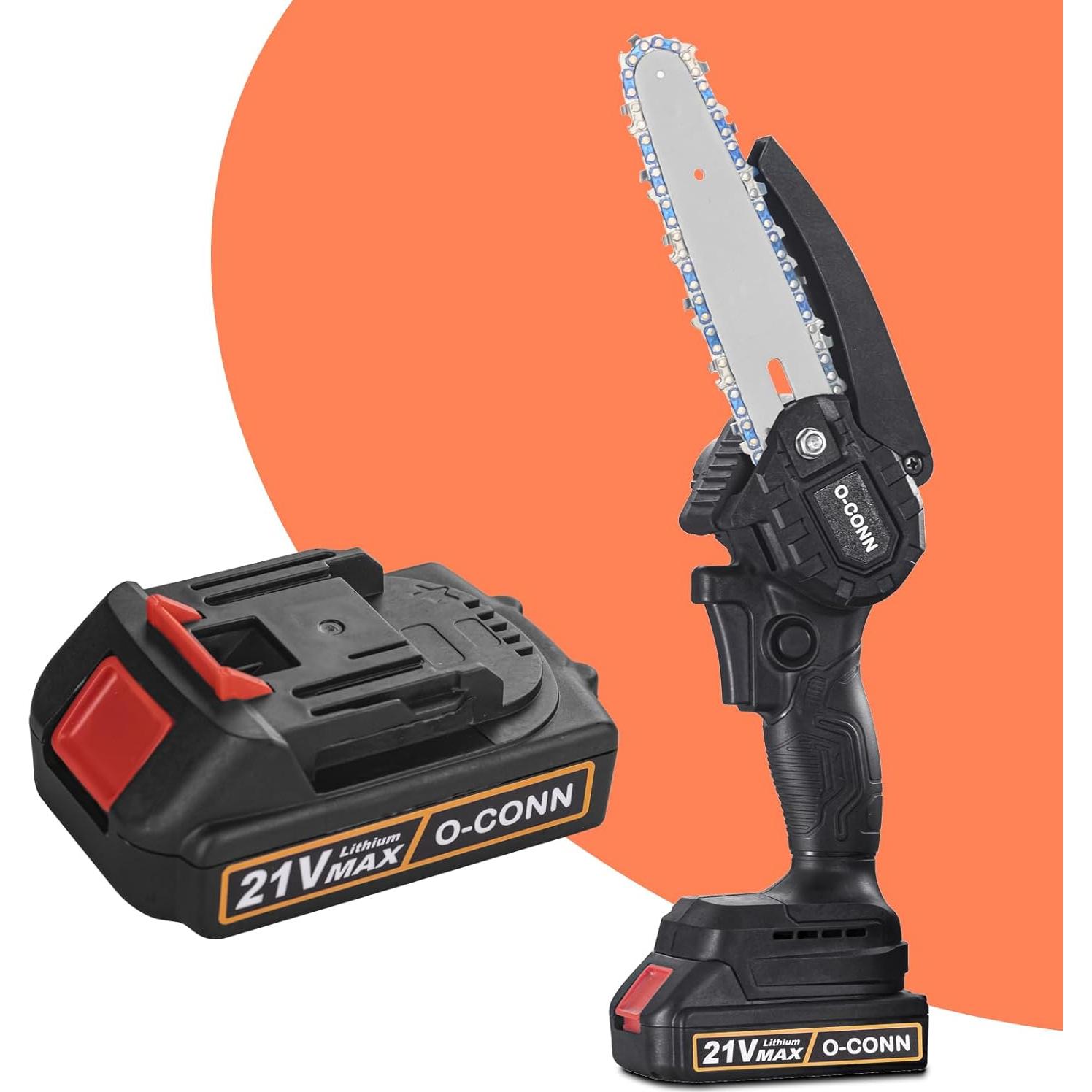 Batería Recargable O-CONN 21V MAX 2000mAh para Motosierra