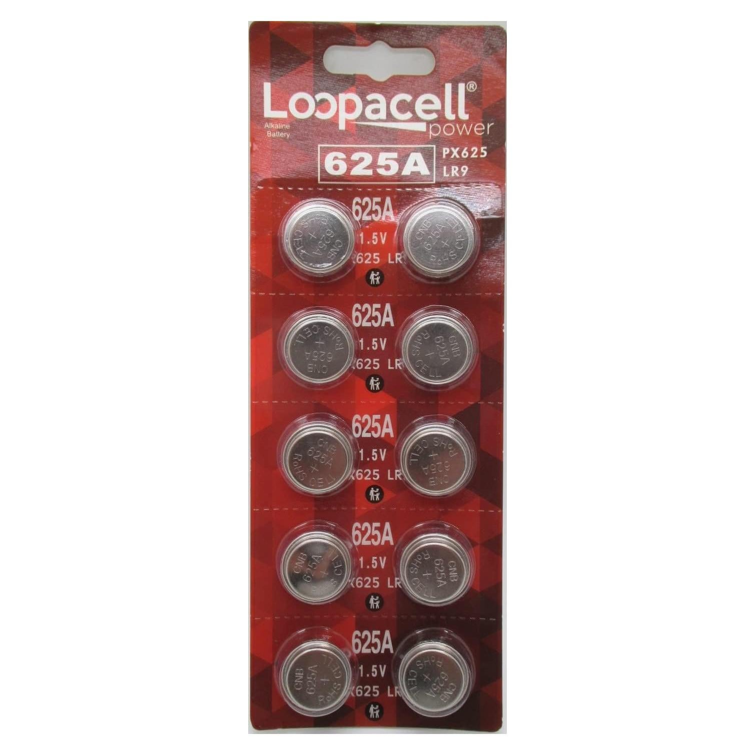 Batería Alcalina Loopacell 625A 1.5V para Dispositivos