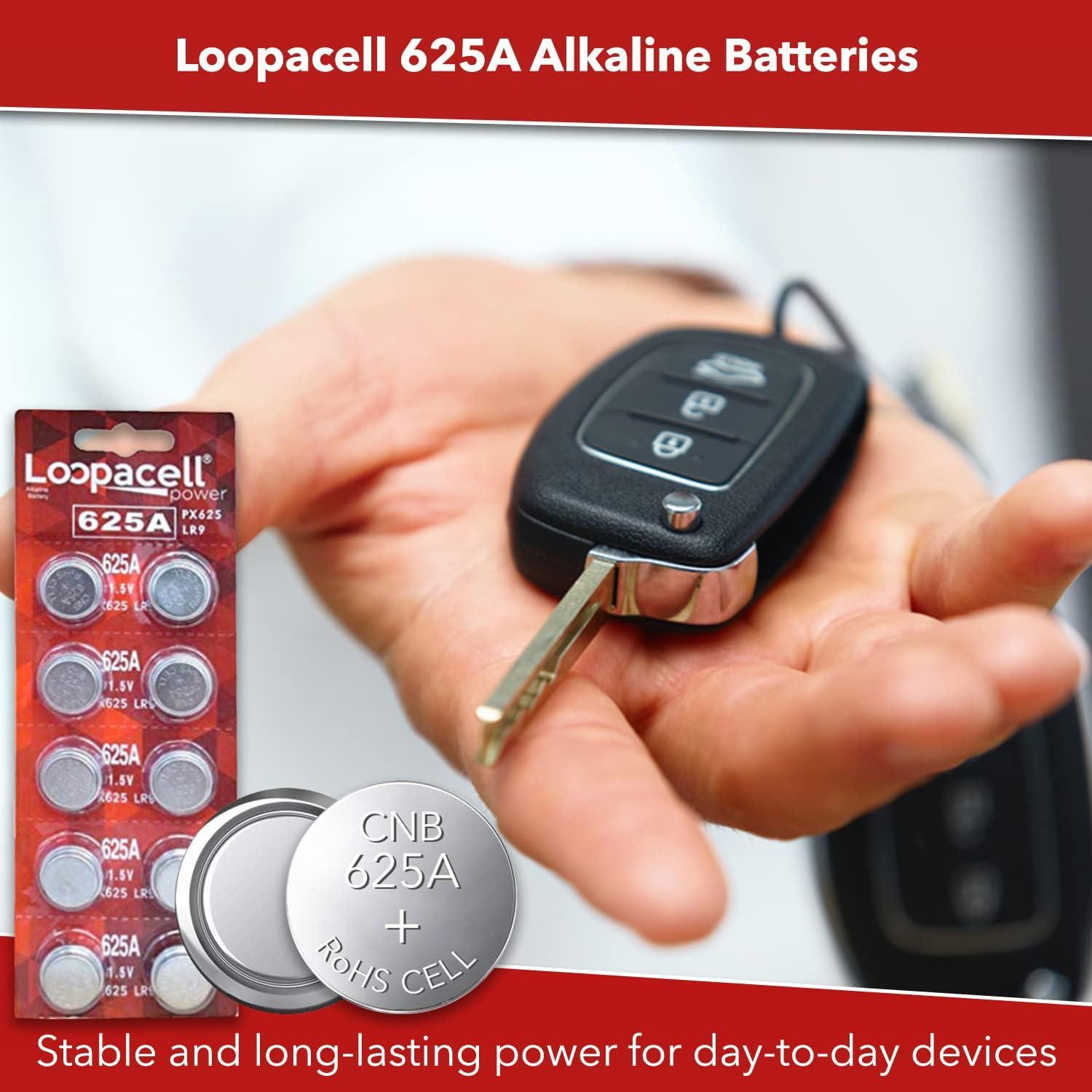 Batería Alcalina Loopacell 625A 1.5V para Dispositivos