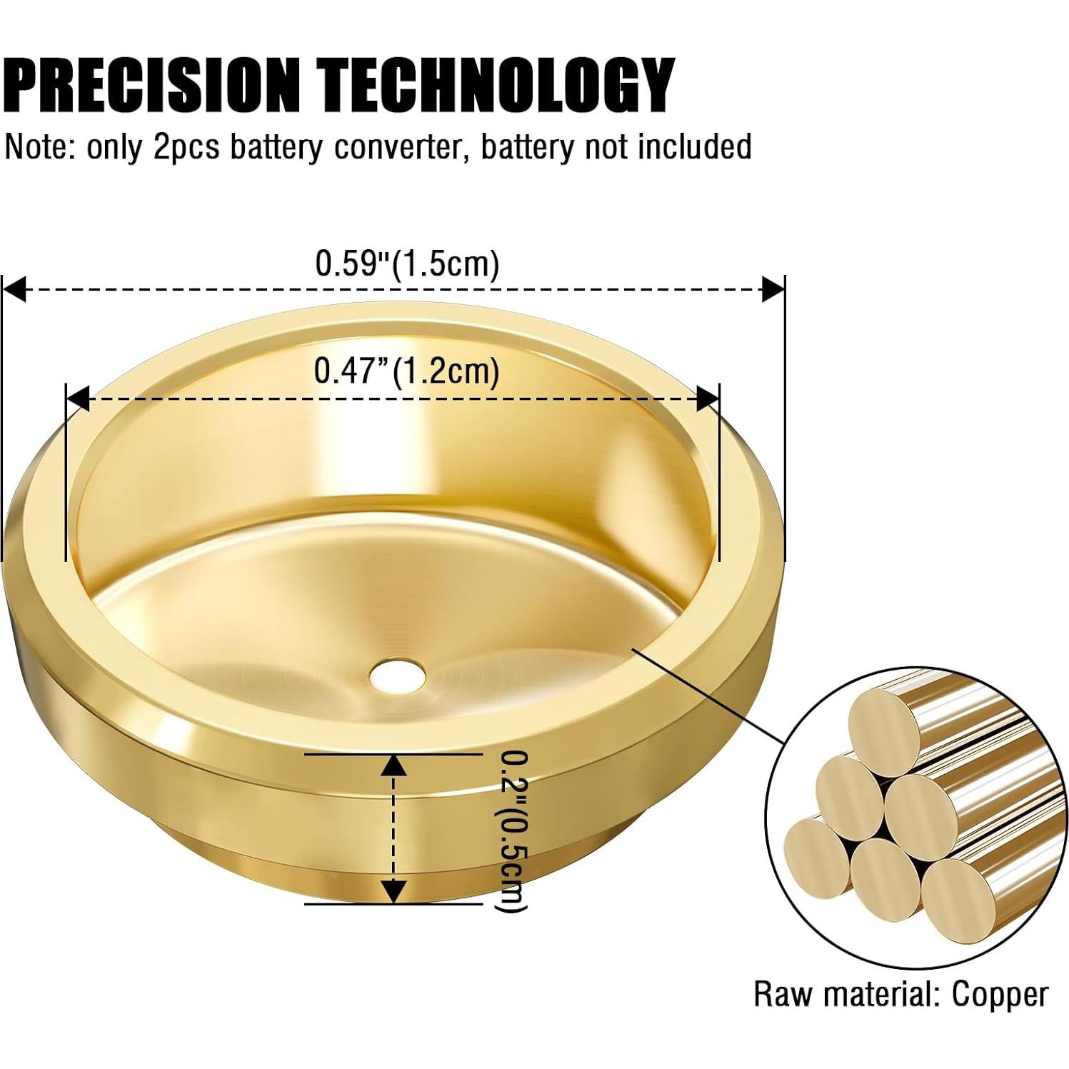 Adaptador de Batería de Metal eTone para Cámaras PX625 MR9