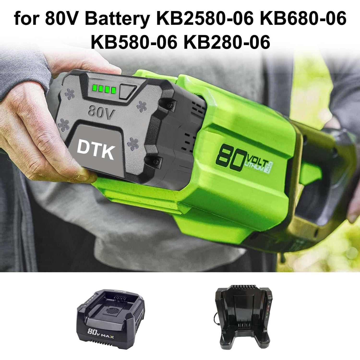 Batería de Litio 80V 3500mAh DTK para Herramientas Kobalt