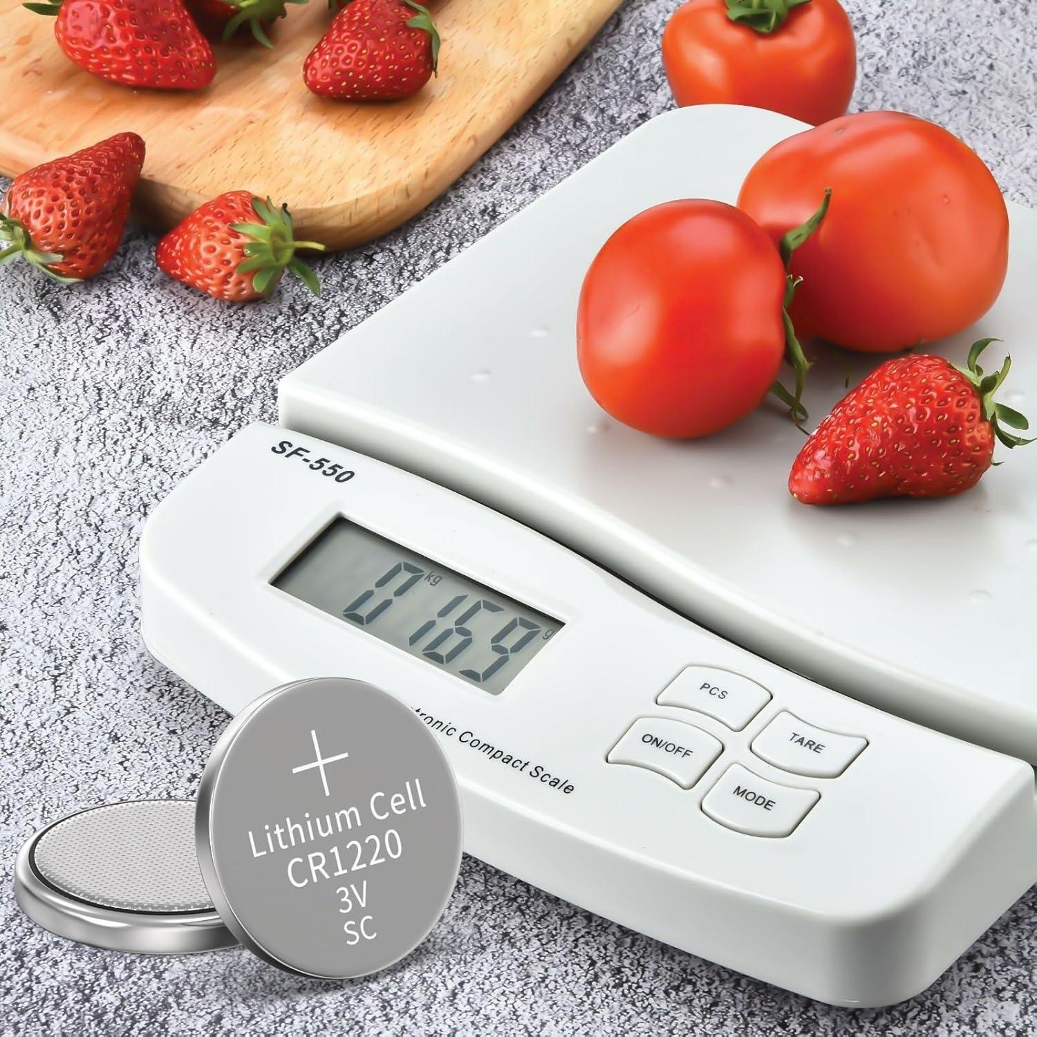 Batería de Litio DURNERGY CR1220 3V Paquete de 5 Unidades