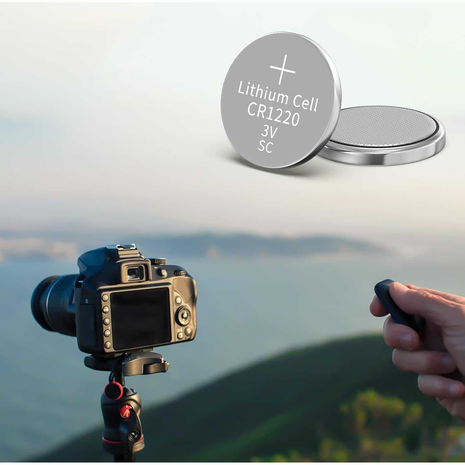 Batería de Litio DURNERGY CR1220 3V Paquete de 5 Unidades