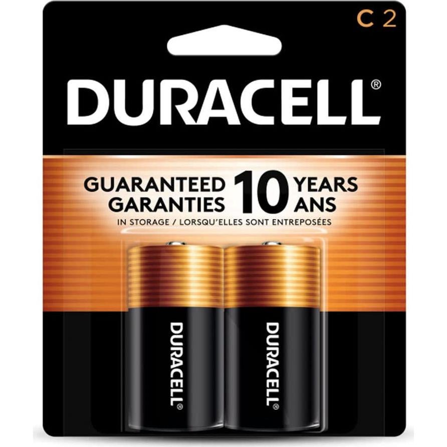 Batería Alcalina Duracell Coppertop C - Paquete de 2