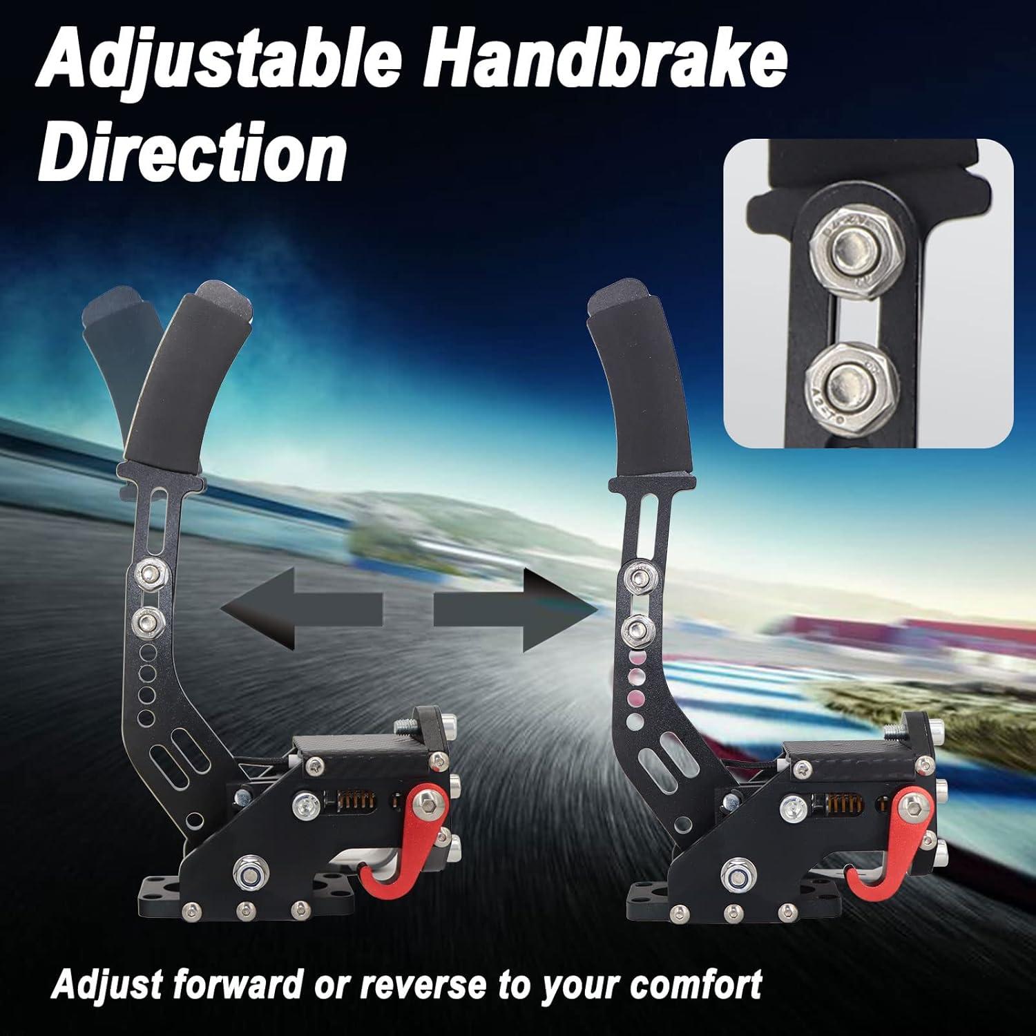 Freno de Mano USB Nejoney para SIM Racing con Abrazadera