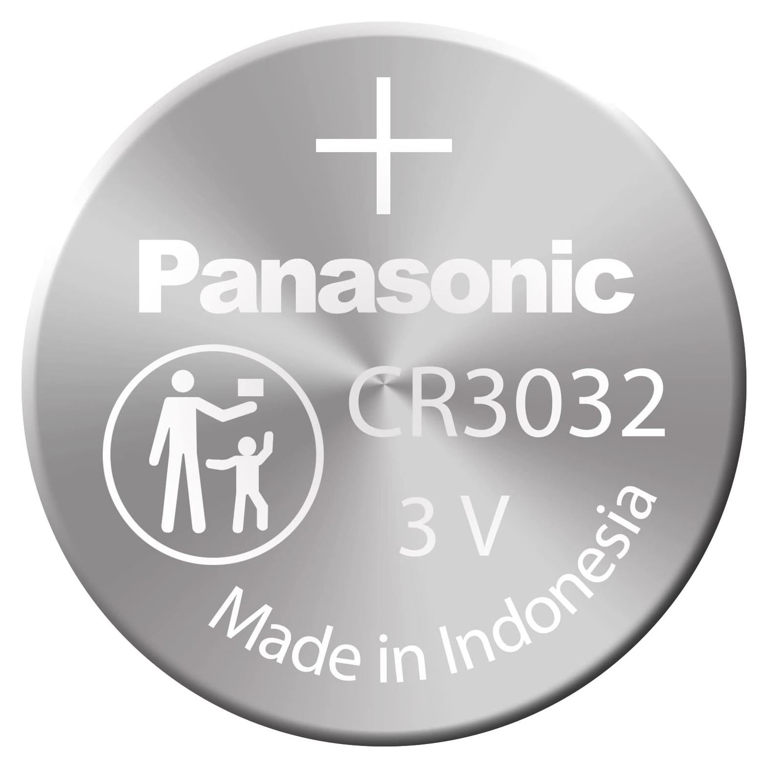Batería de botón de litio Panasonic CR3032 3V 1 unidad