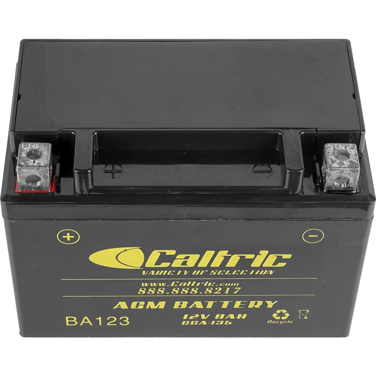 Batería AGM Caltric 12V para Honda Trx700XX 2008-2009