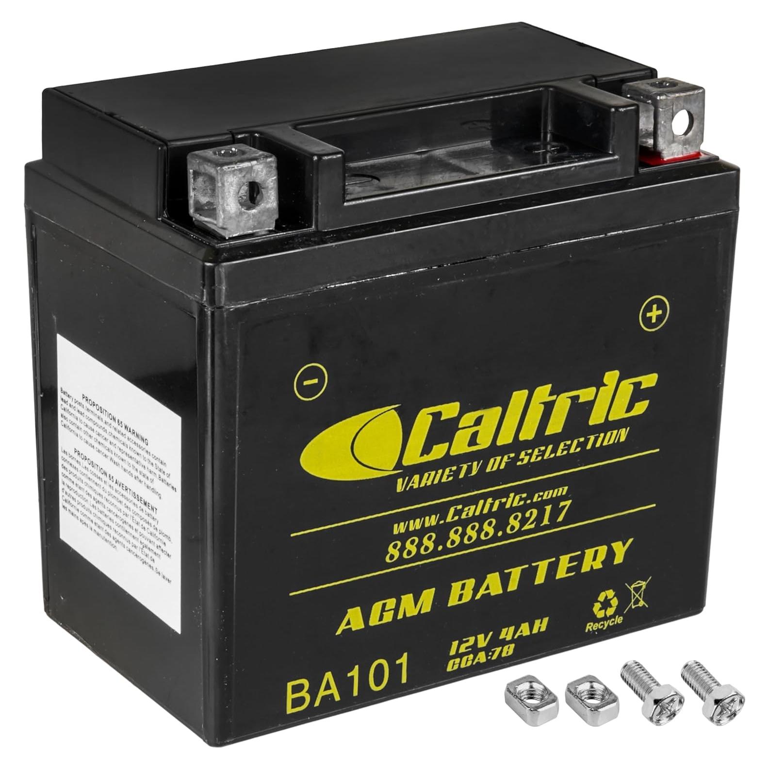 Batería AGM Caltric 12V para Honda TRX90 2006-2016