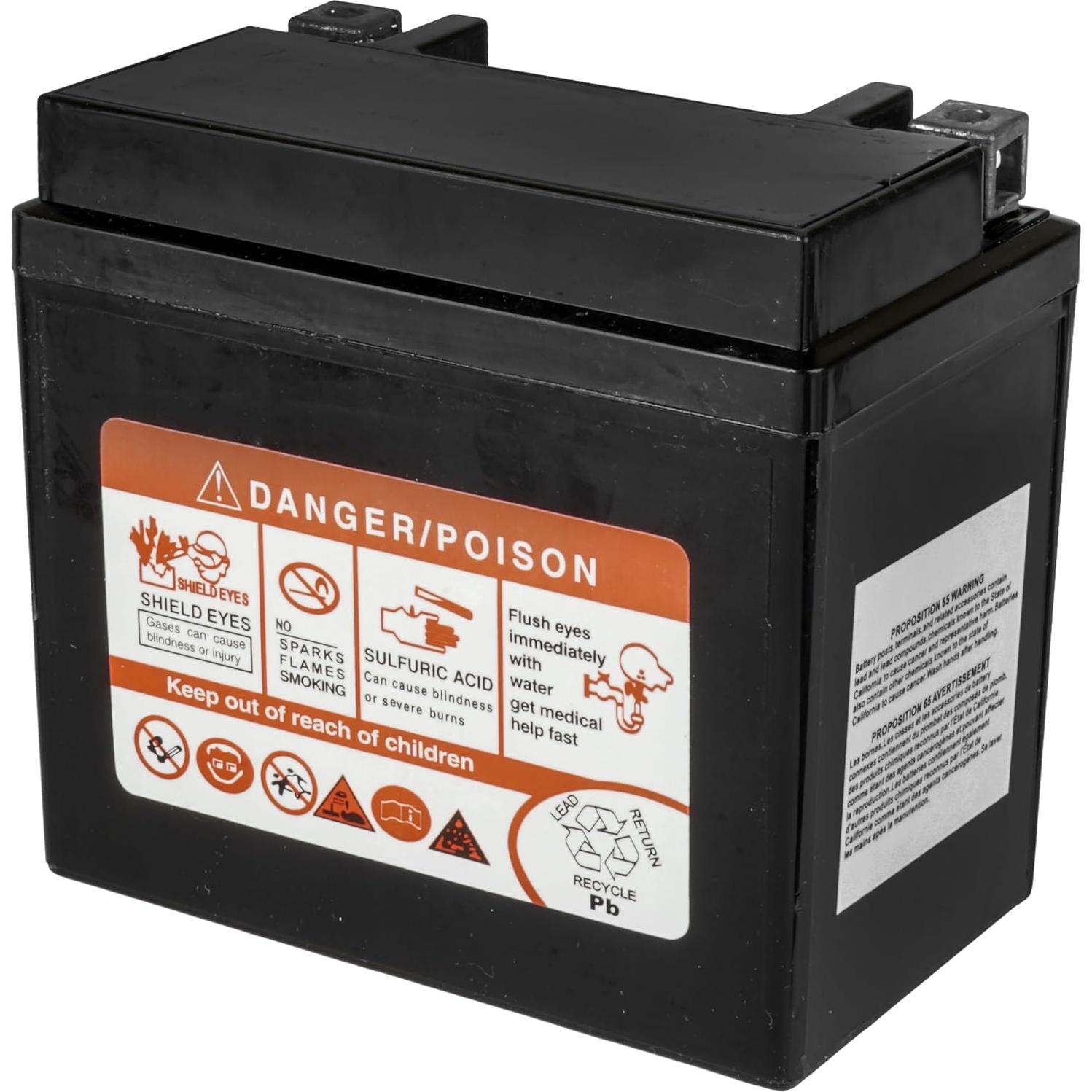 Batería AGM Caltric 12V para Honda TRX90 2006-2016